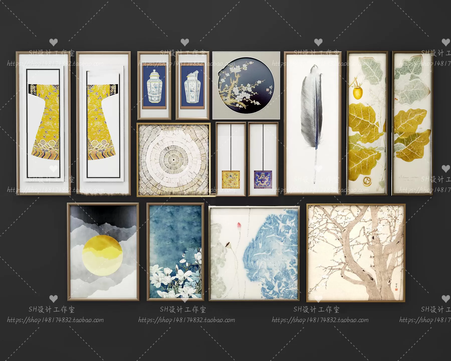 Decorative Painting – 3D Models – 0194