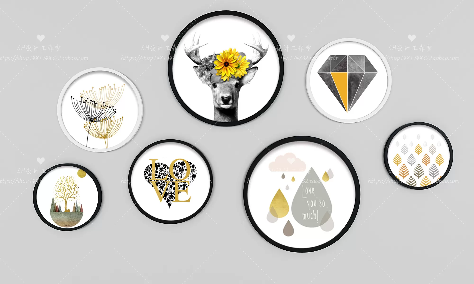 Decorative Painting – 3D Models – 0205