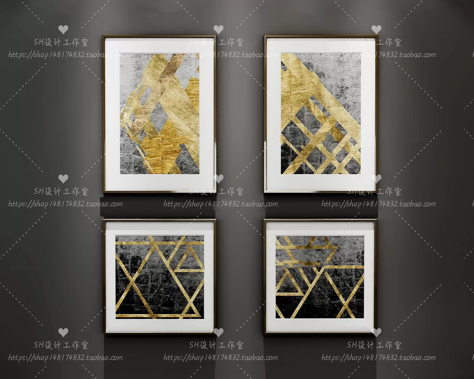 Decorative Painting – 3D Models – 0211