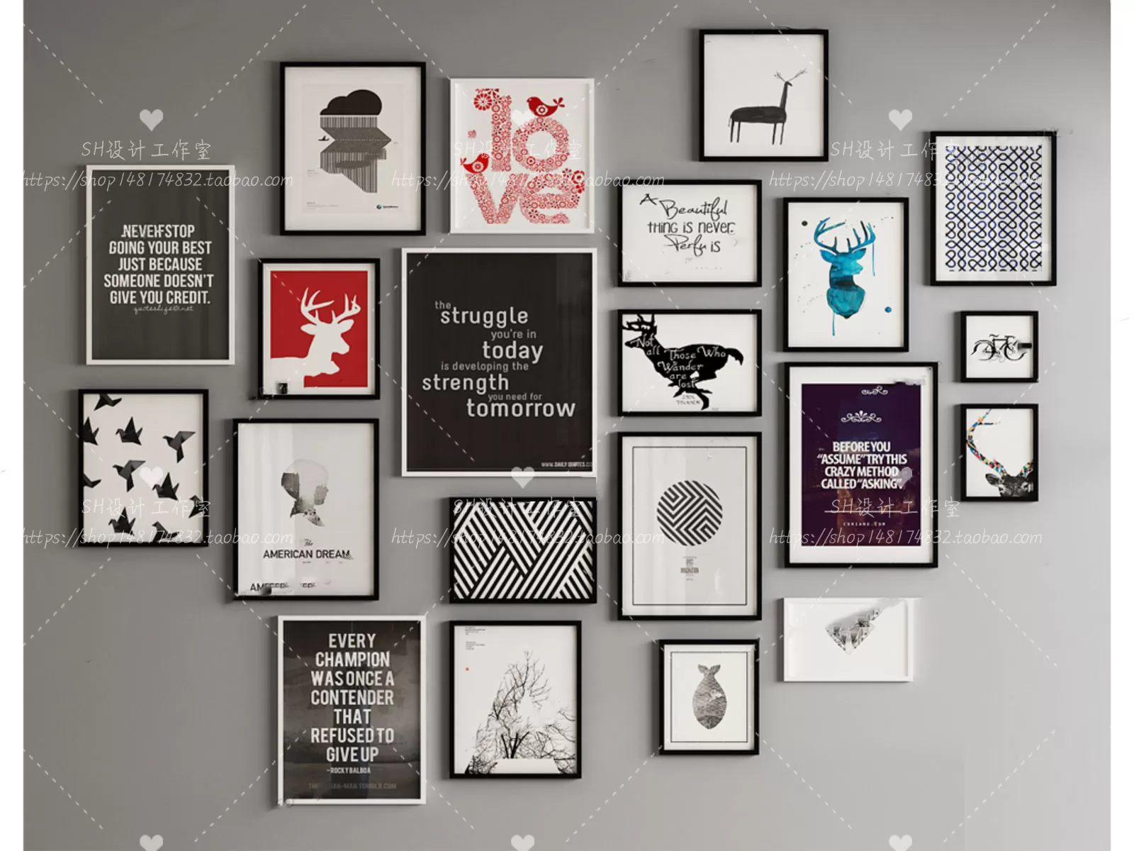 Decorative Painting – 3D Models – 0215