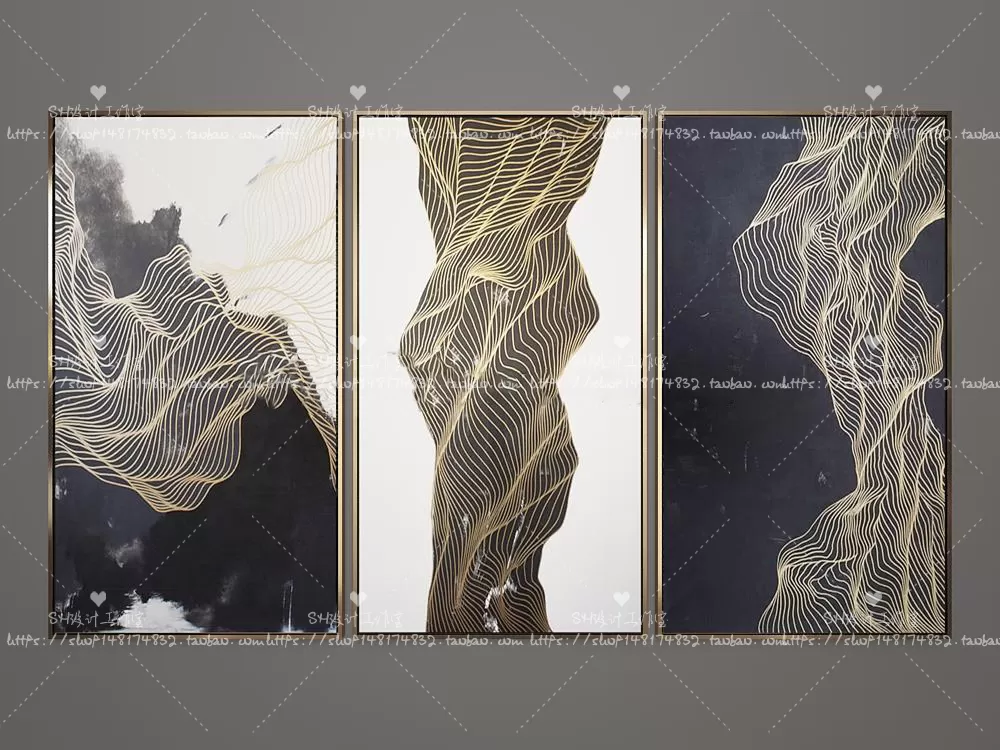 Decorative Painting – 3D Models – 0218