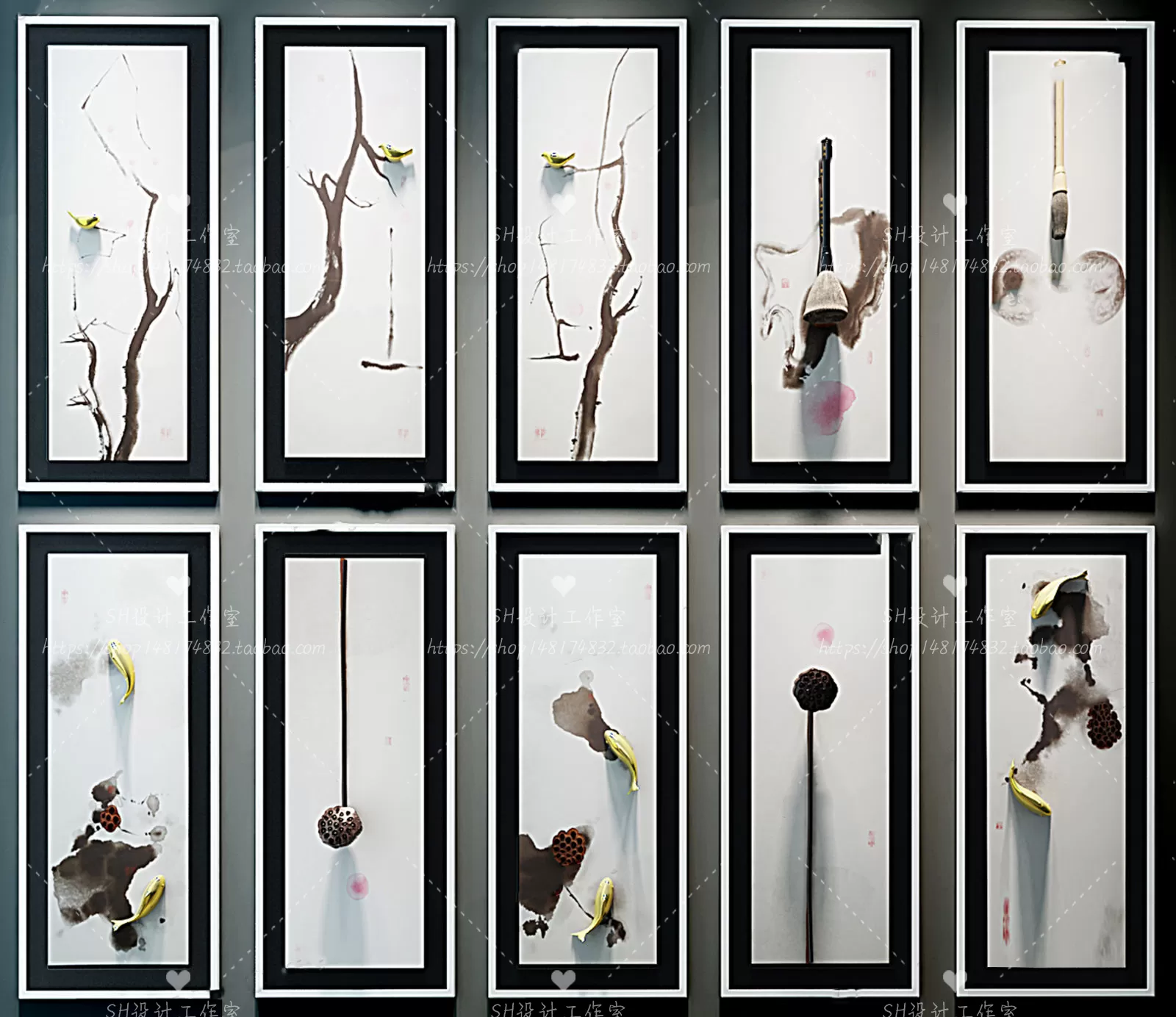 Decorative Painting – 3D Models – 0226