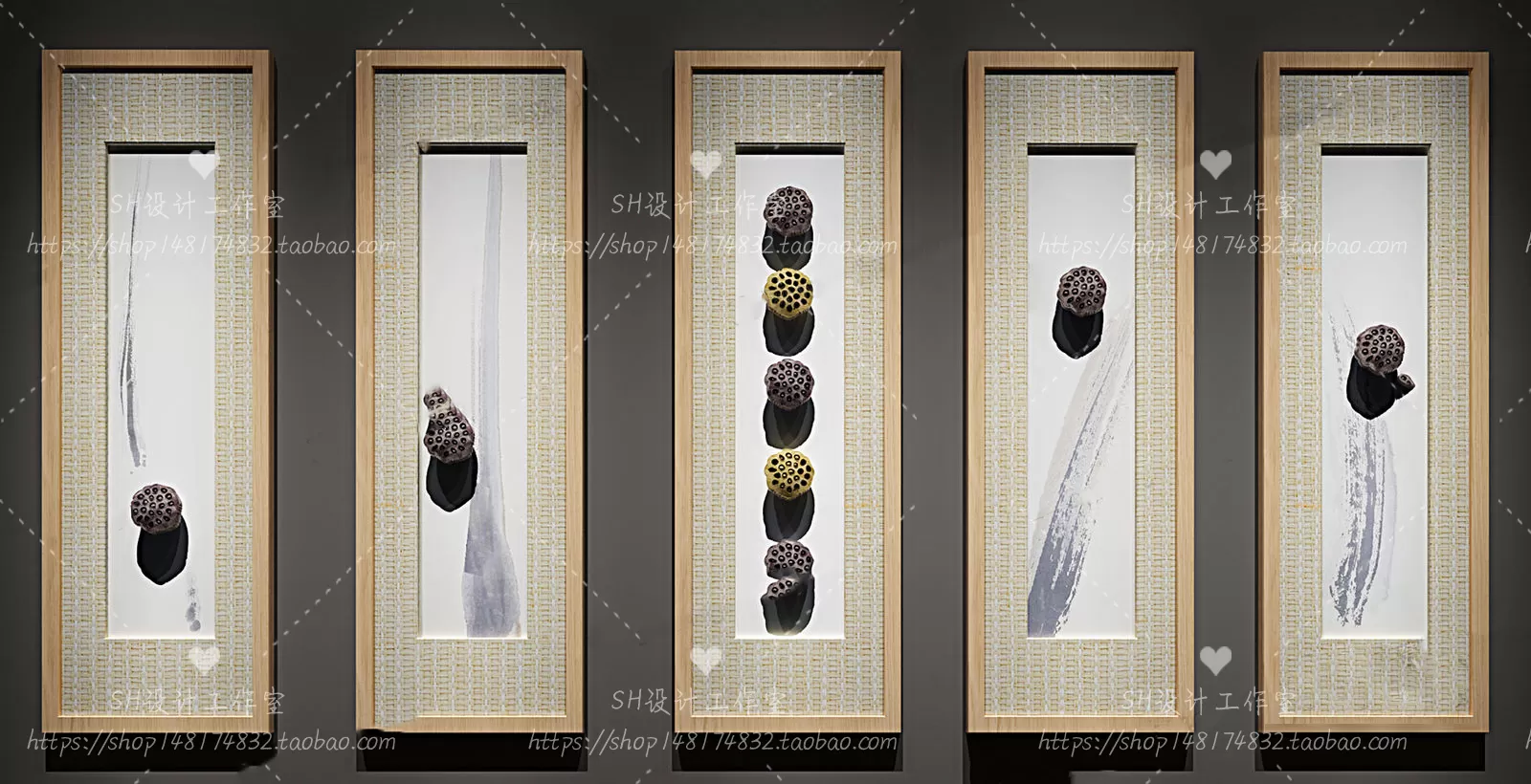 Decorative Painting – 3D Models – 0228