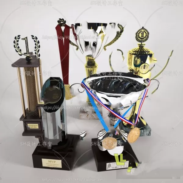 Trophy Decorative – 3D Models – 0025