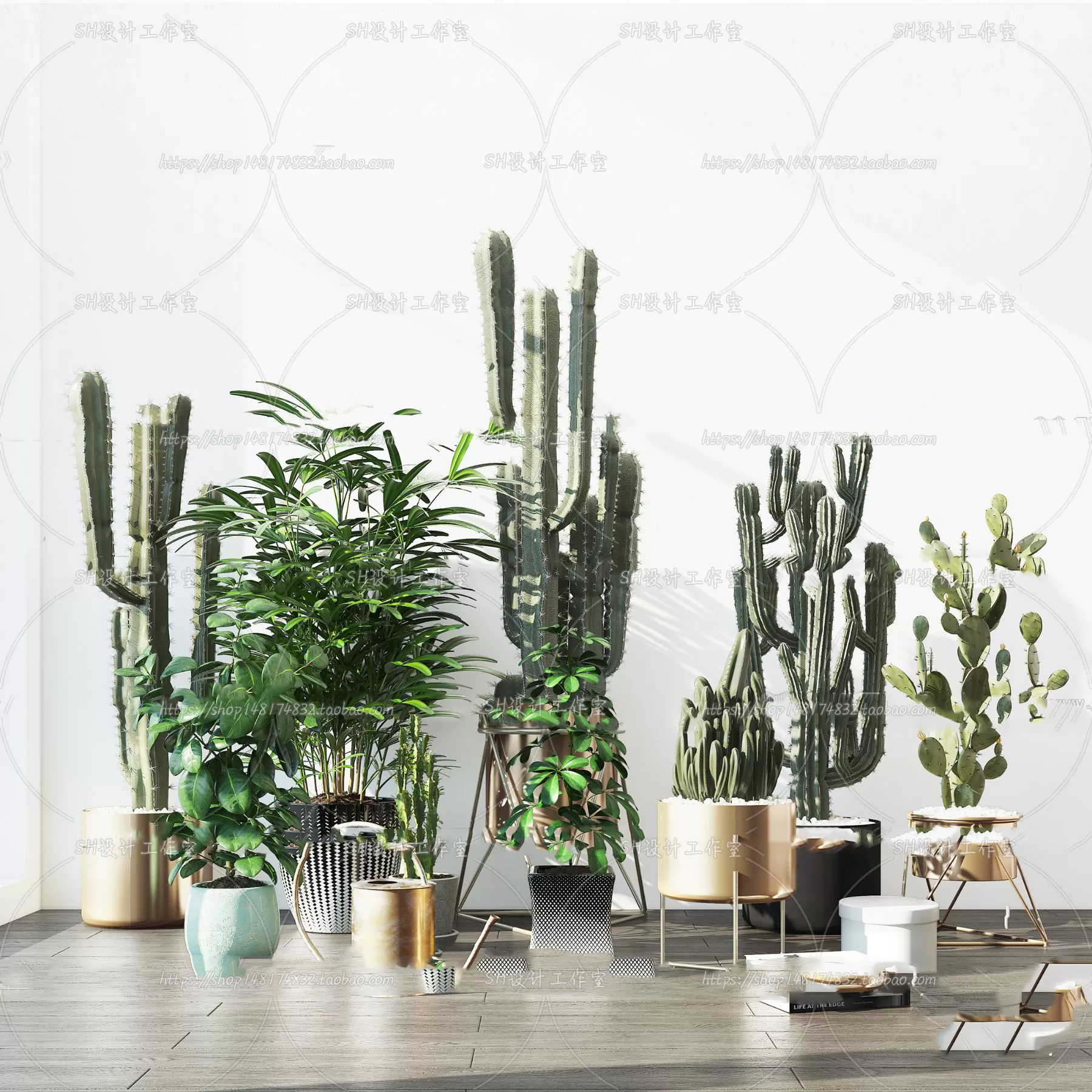 Plants and Flowers – 3Ds Models – 0009