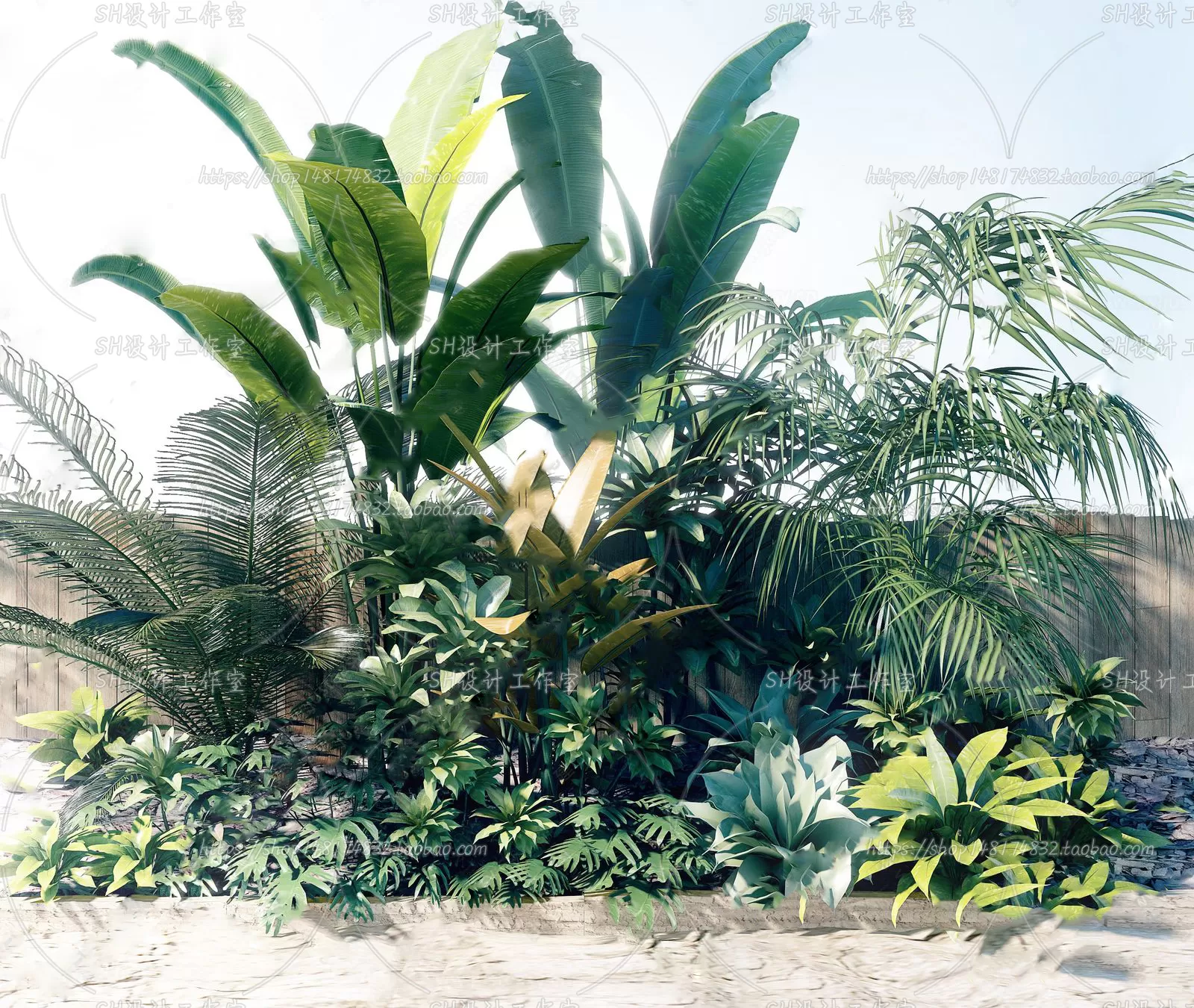 Plants and Flowers – 3Ds Models – 0017