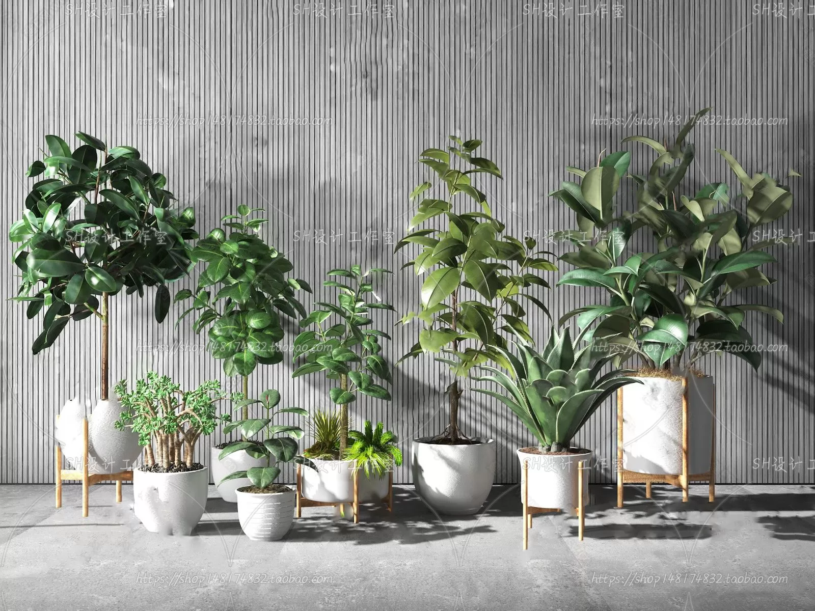 Plants and Flowers – 3Ds Models – 0019