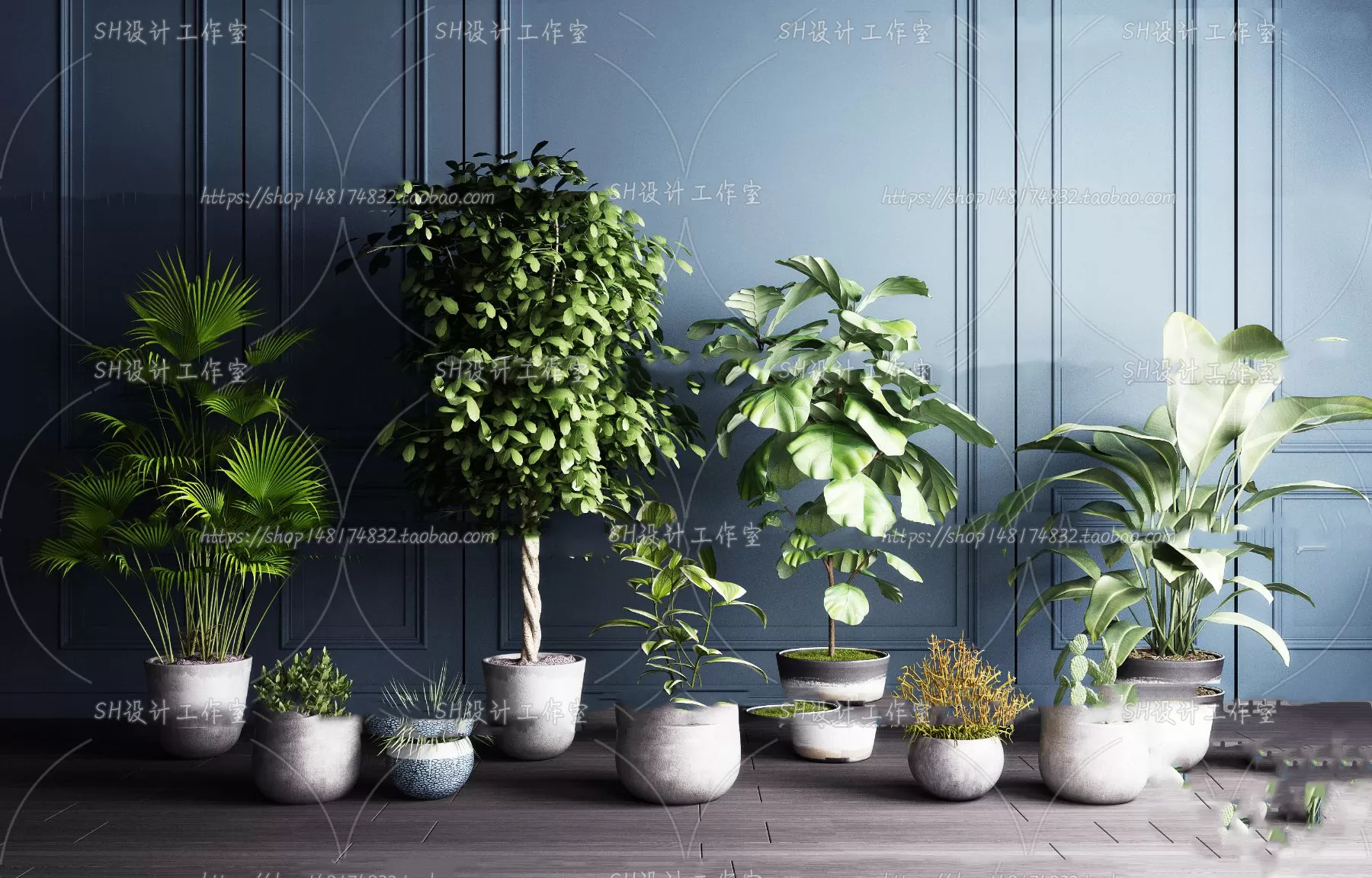 Plants and Flowers – 3Ds Models – 0020