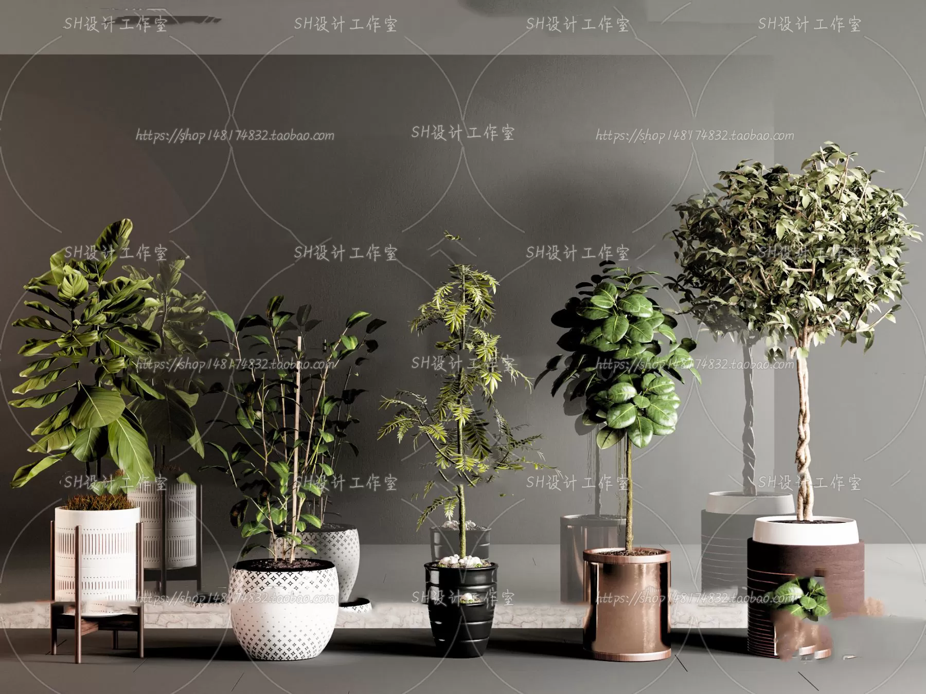 Plants and Flowers – 3Ds Models – 0022