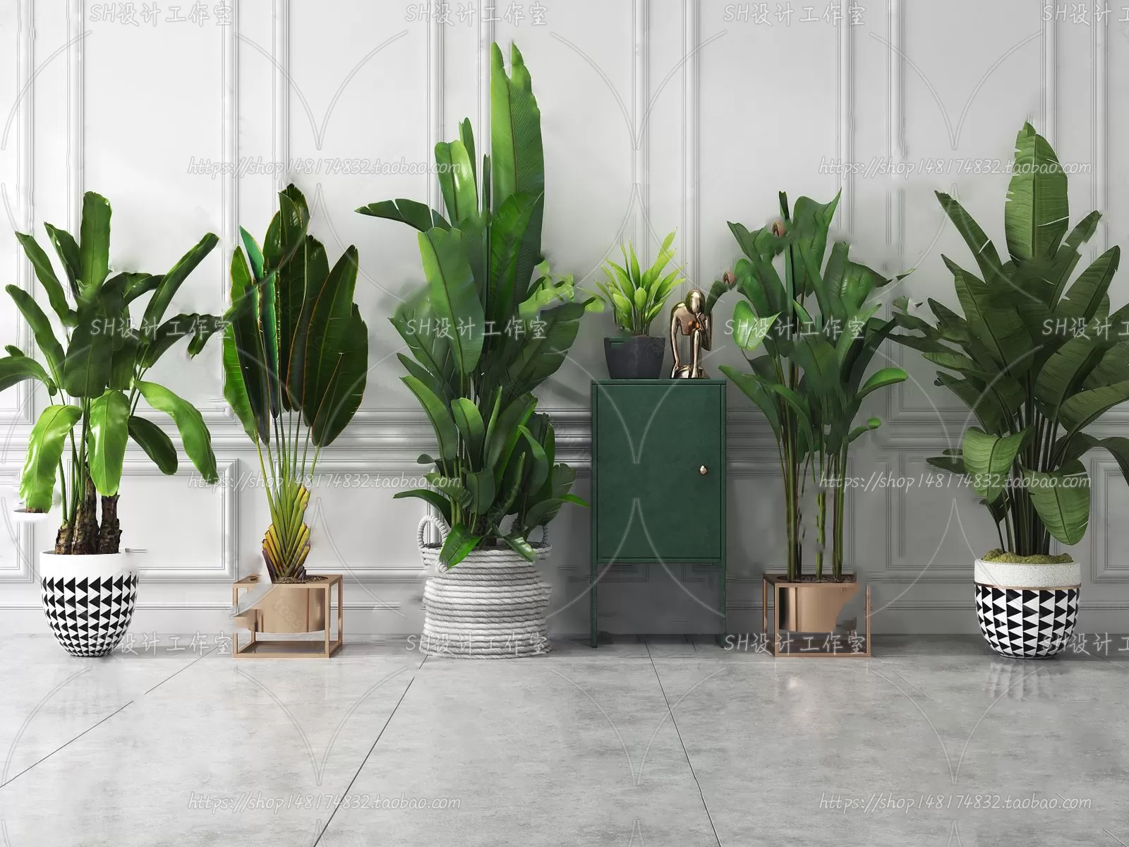 Plants and Flowers – 3Ds Models – 0024