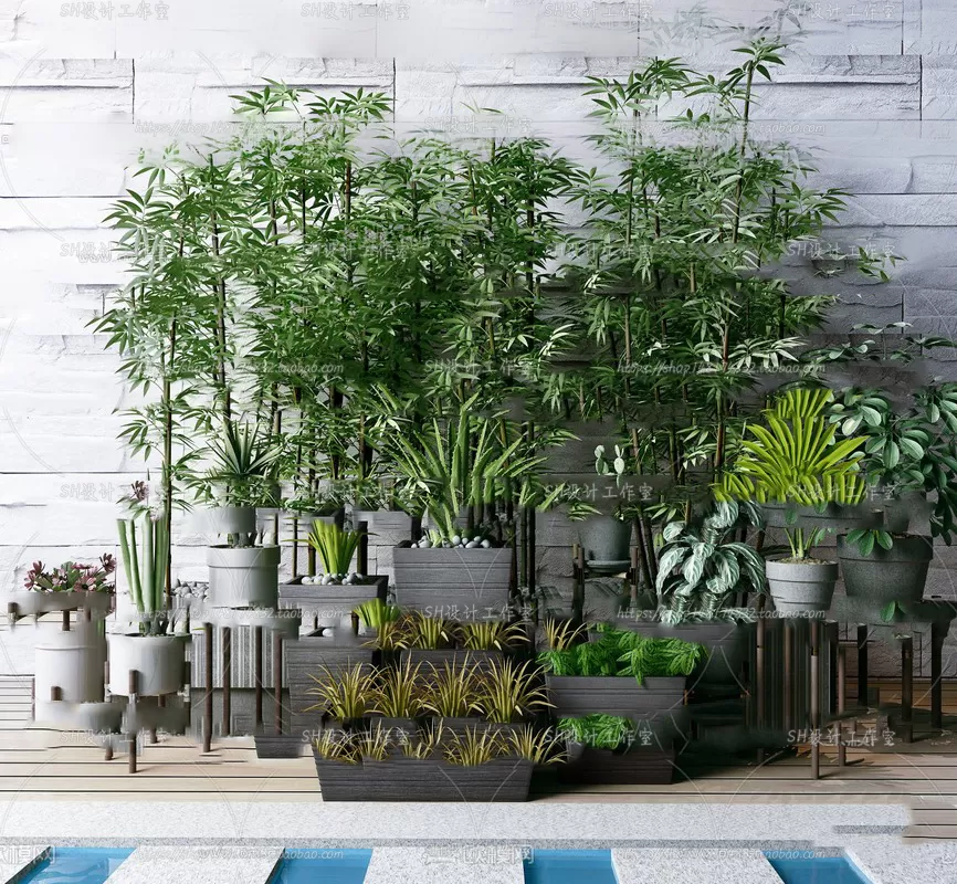 Plants and Flowers – 3Ds Models – 0025