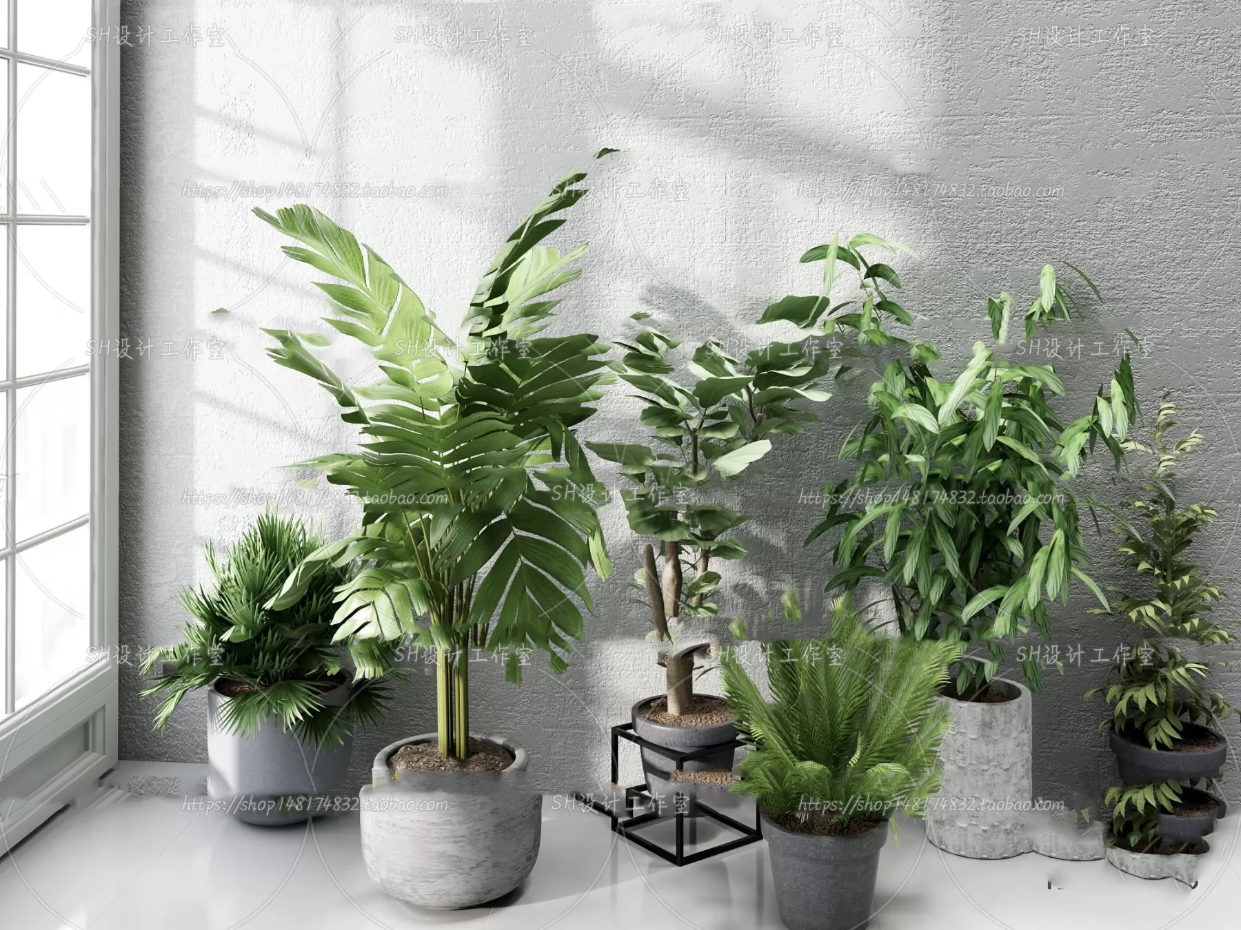 Plants and Flowers – 3Ds Models – 0029