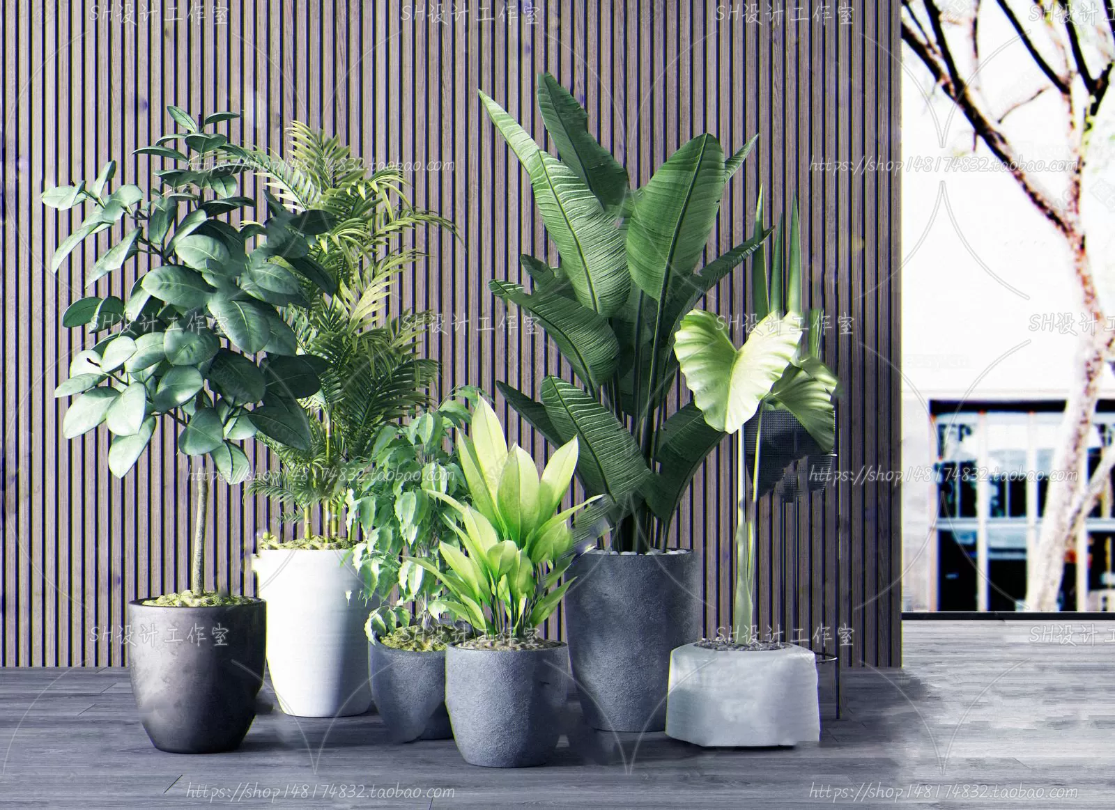 Plants and Flowers – 3Ds Models – 0032