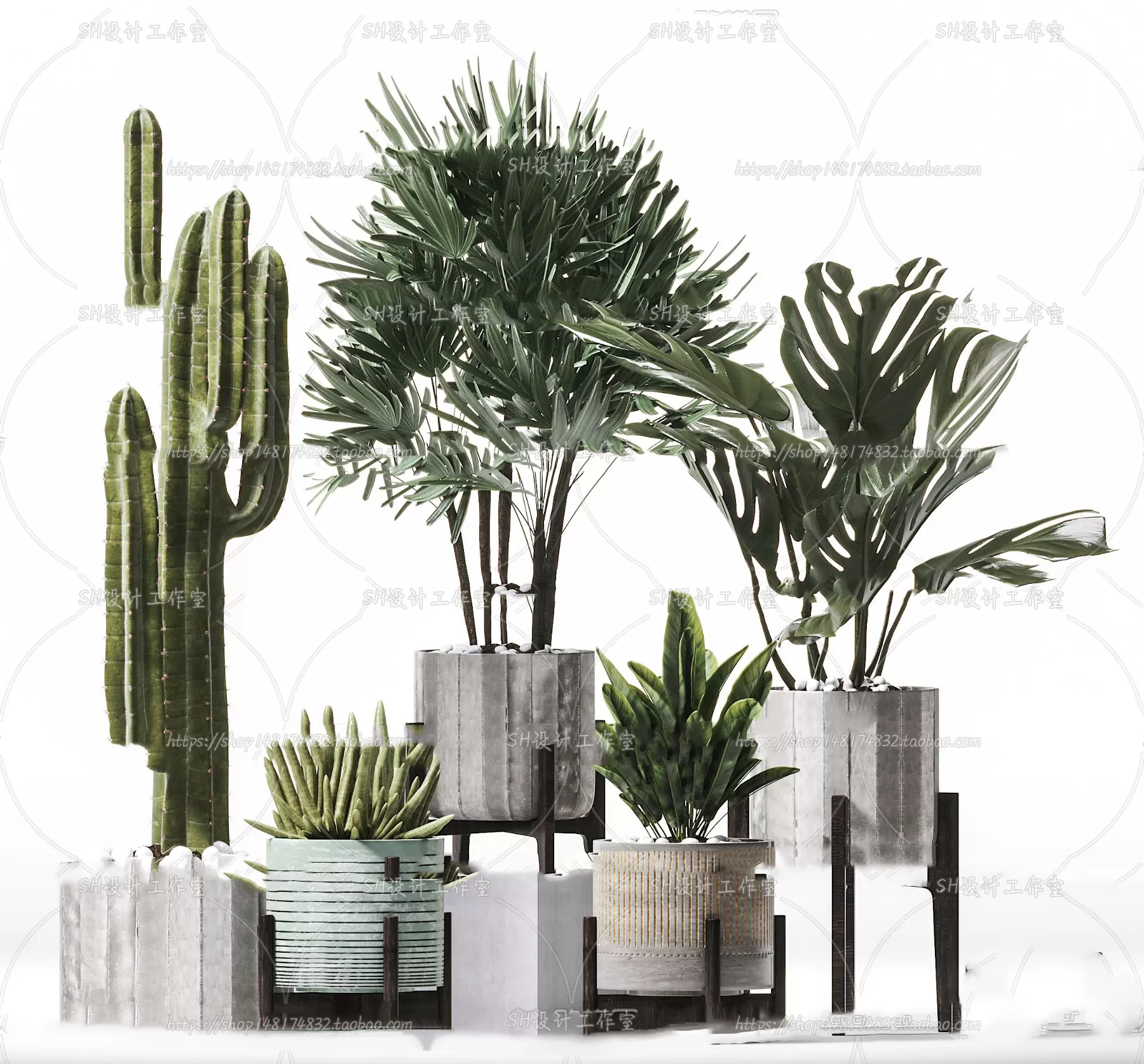 Plants and Flowers – 3Ds Models – 0038