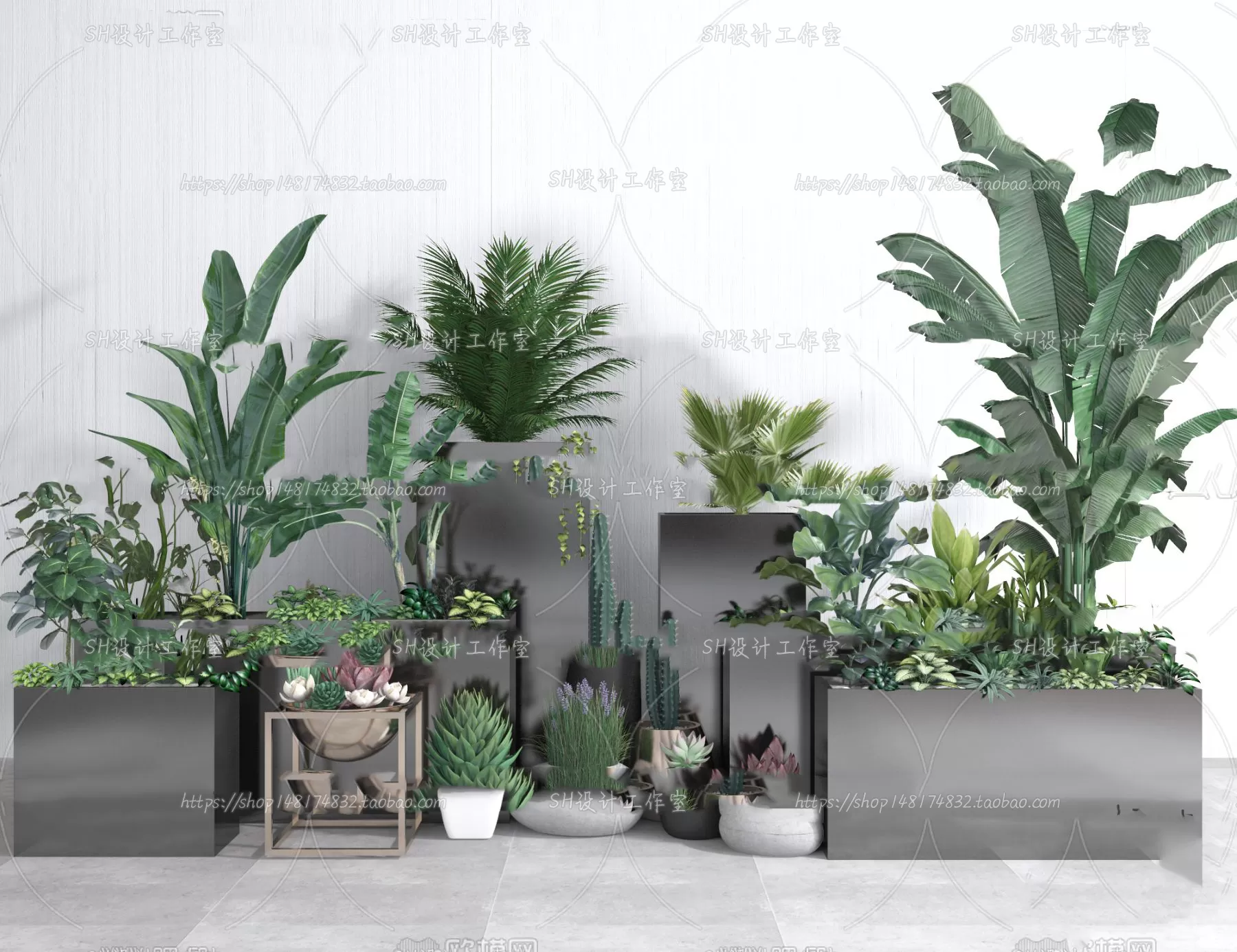 Plants and Flowers – 3Ds Models – 0039