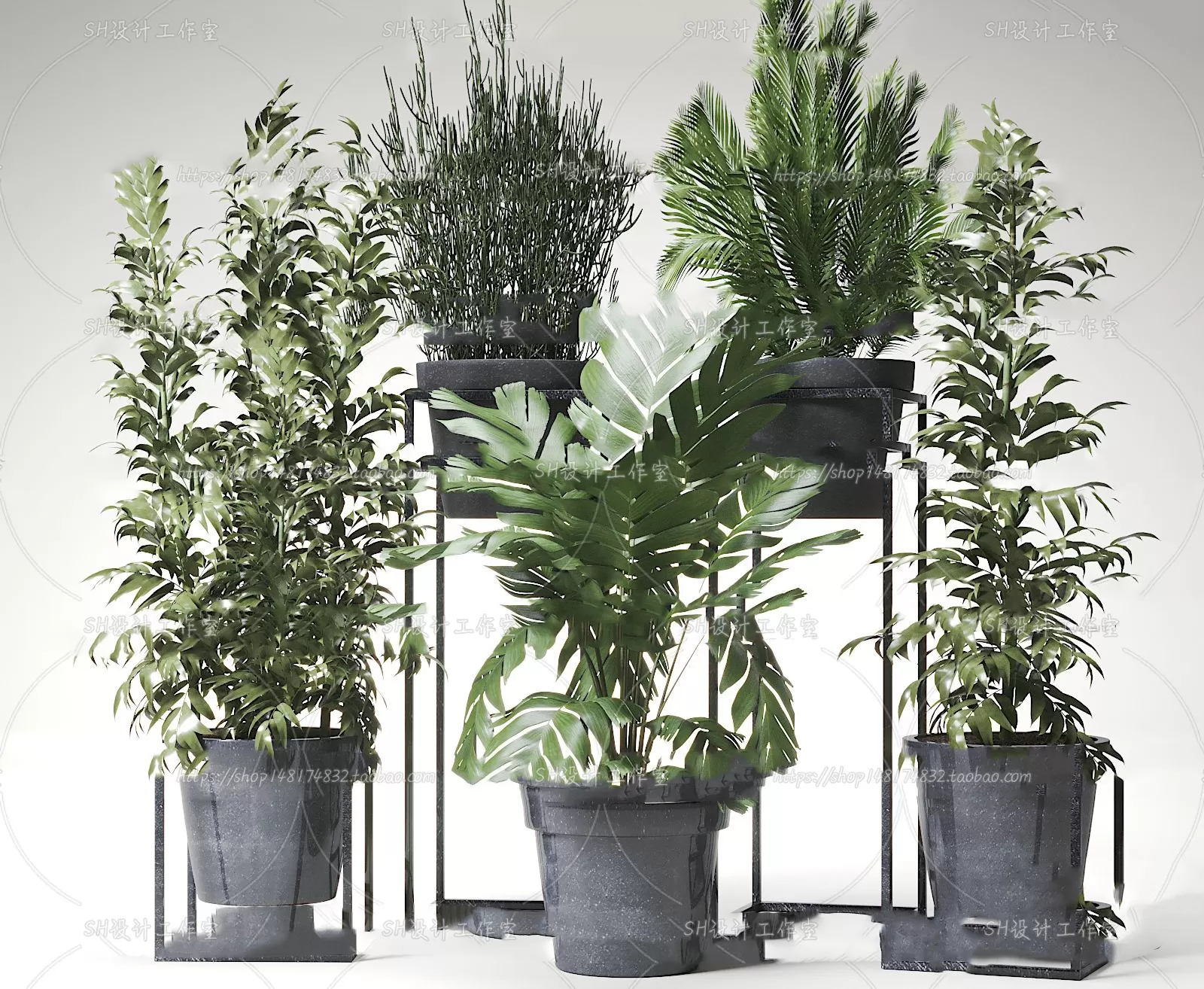 Plants and Flowers – 3Ds Models – 0040