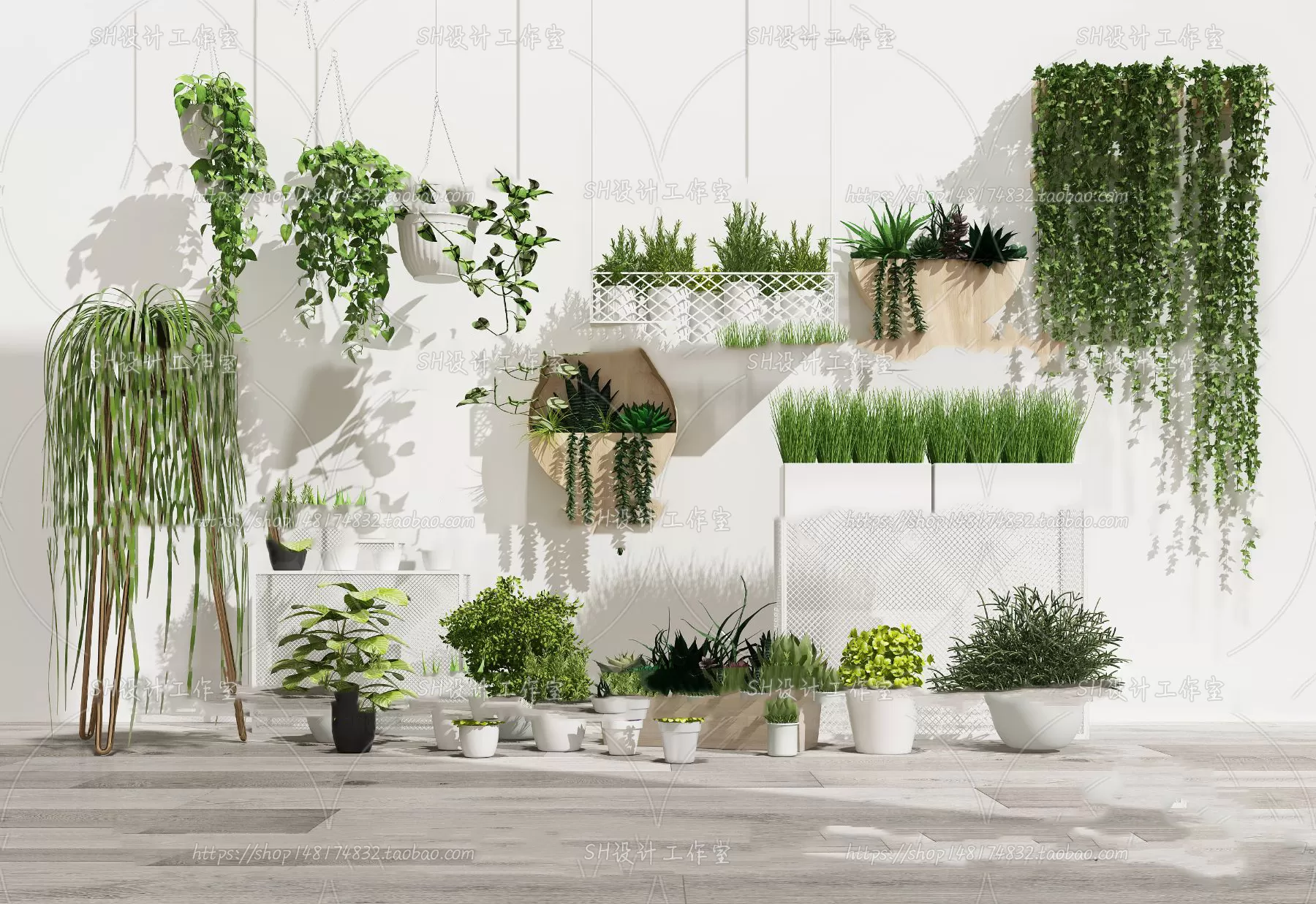 Plants and Flowers – 3Ds Models – 0044