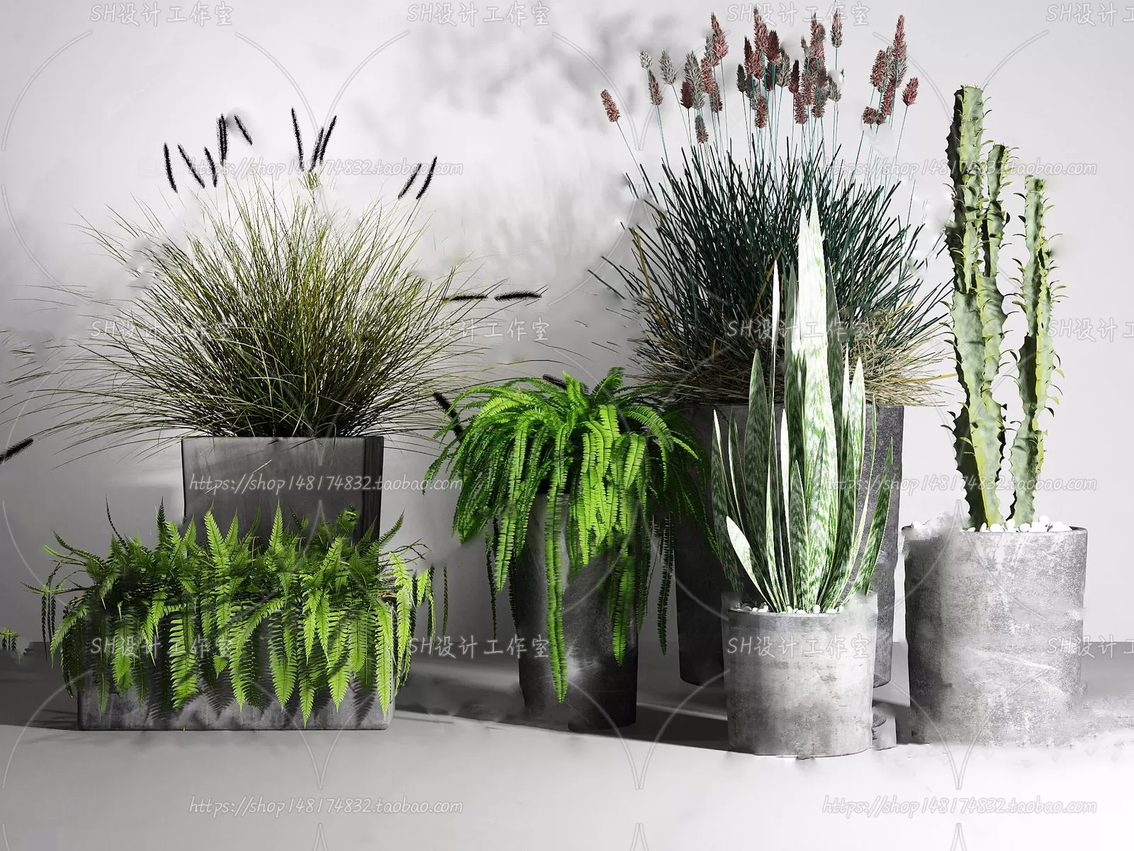 Plants and Flowers – 3Ds Models – 0059