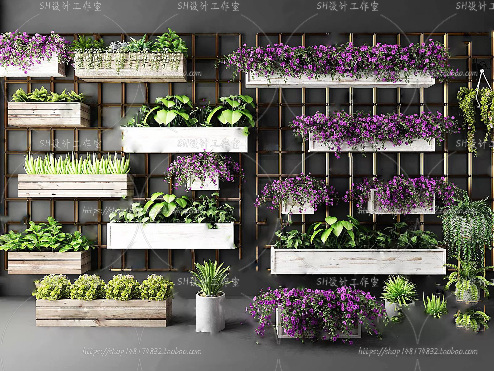 Plants and Flowers – 3Ds Models – 0061