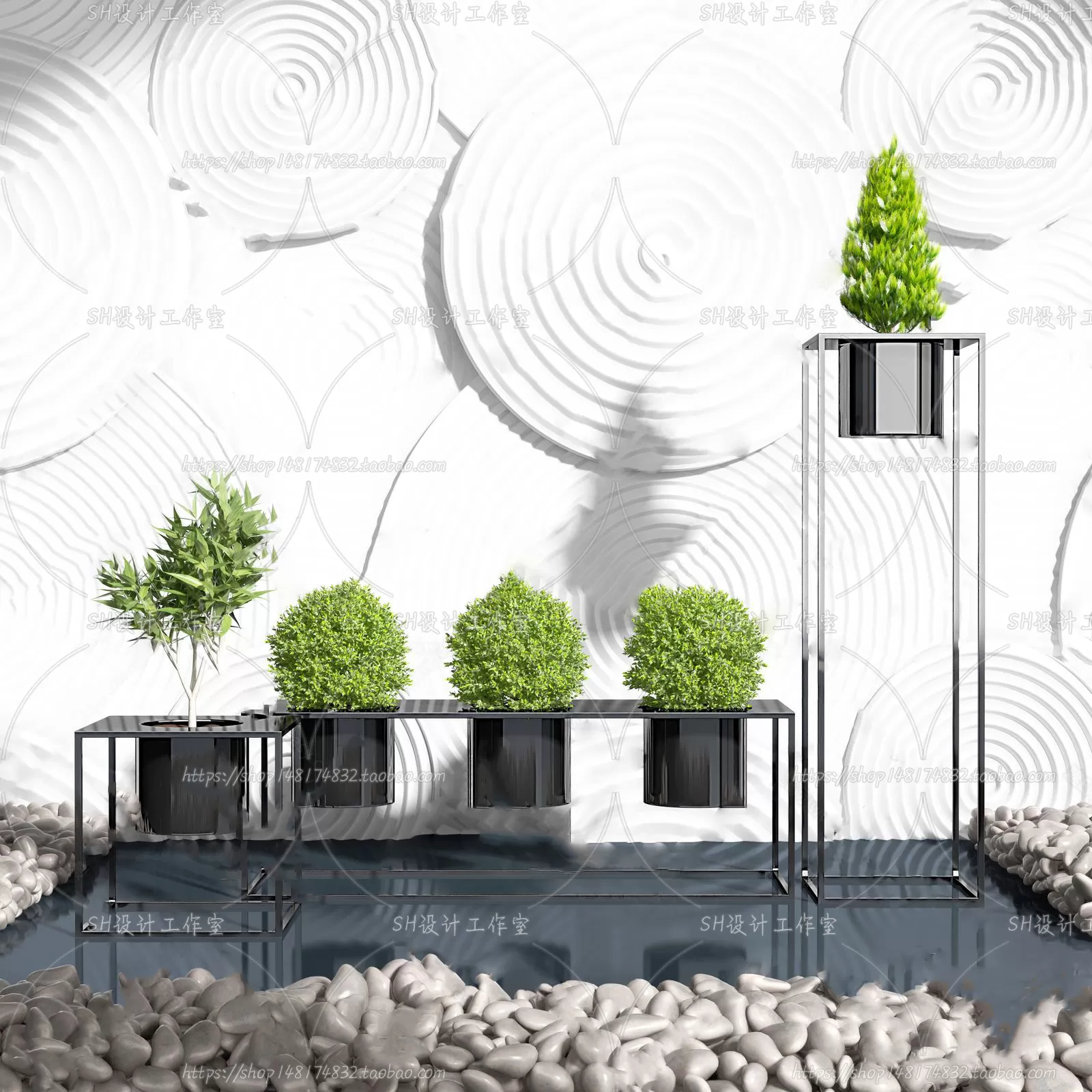 Plants and Flowers – 3Ds Models – 0064