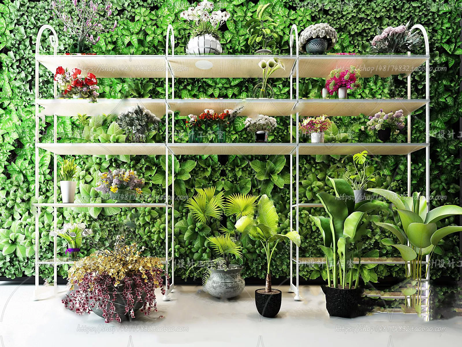 Plants and Flowers – 3Ds Models – 0075