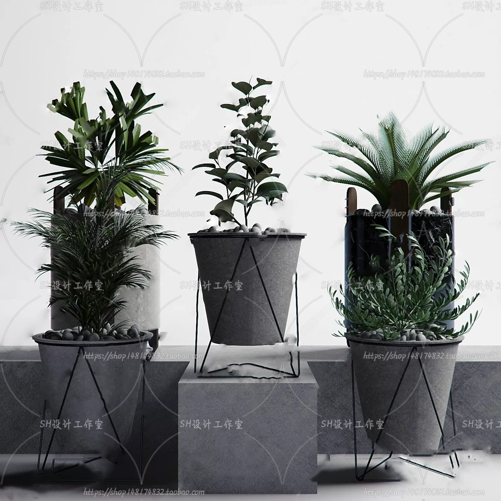 Plants and Flowers – 3Ds Models – 0080