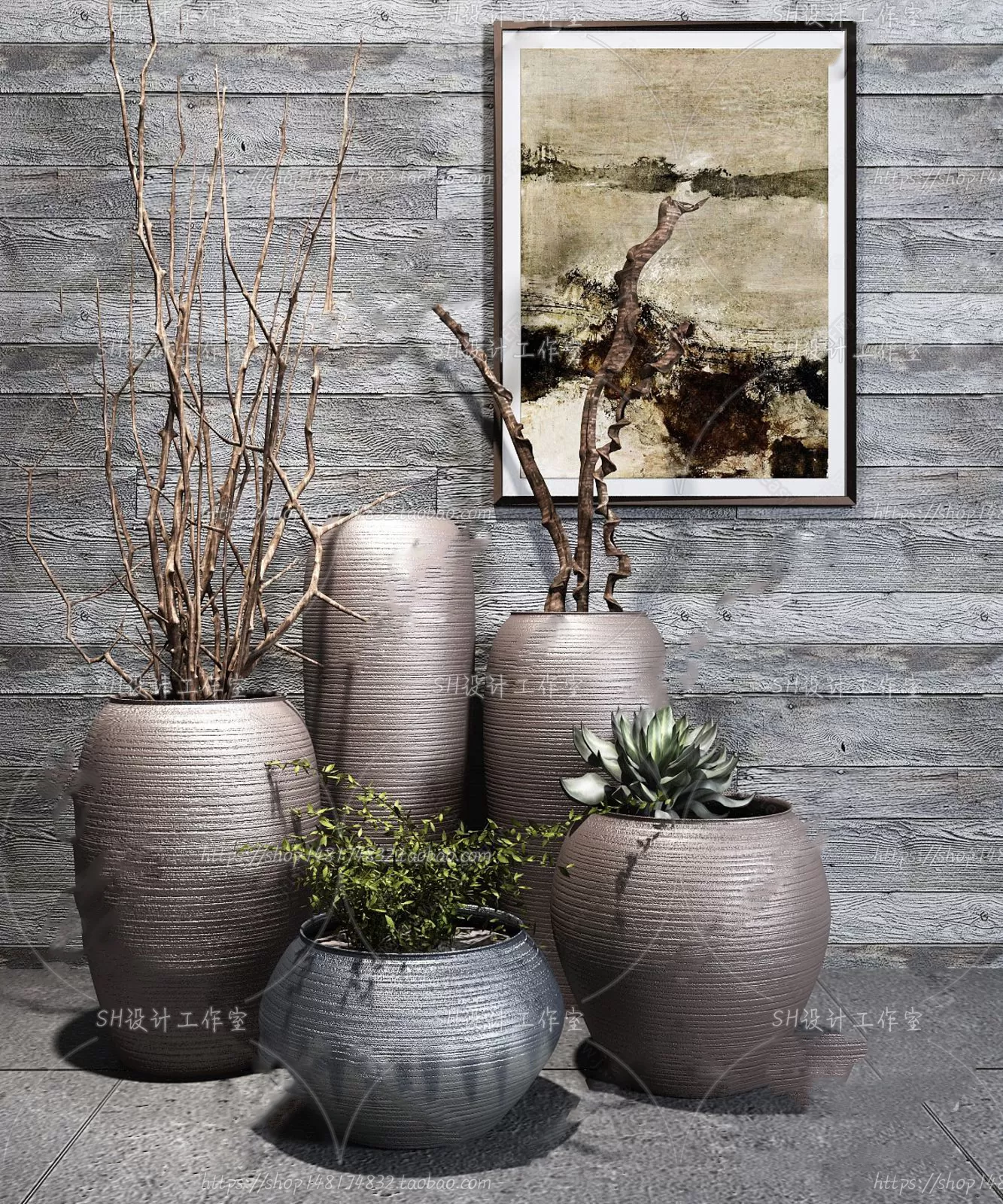 Plants and Flowers – 3Ds Models – 0089