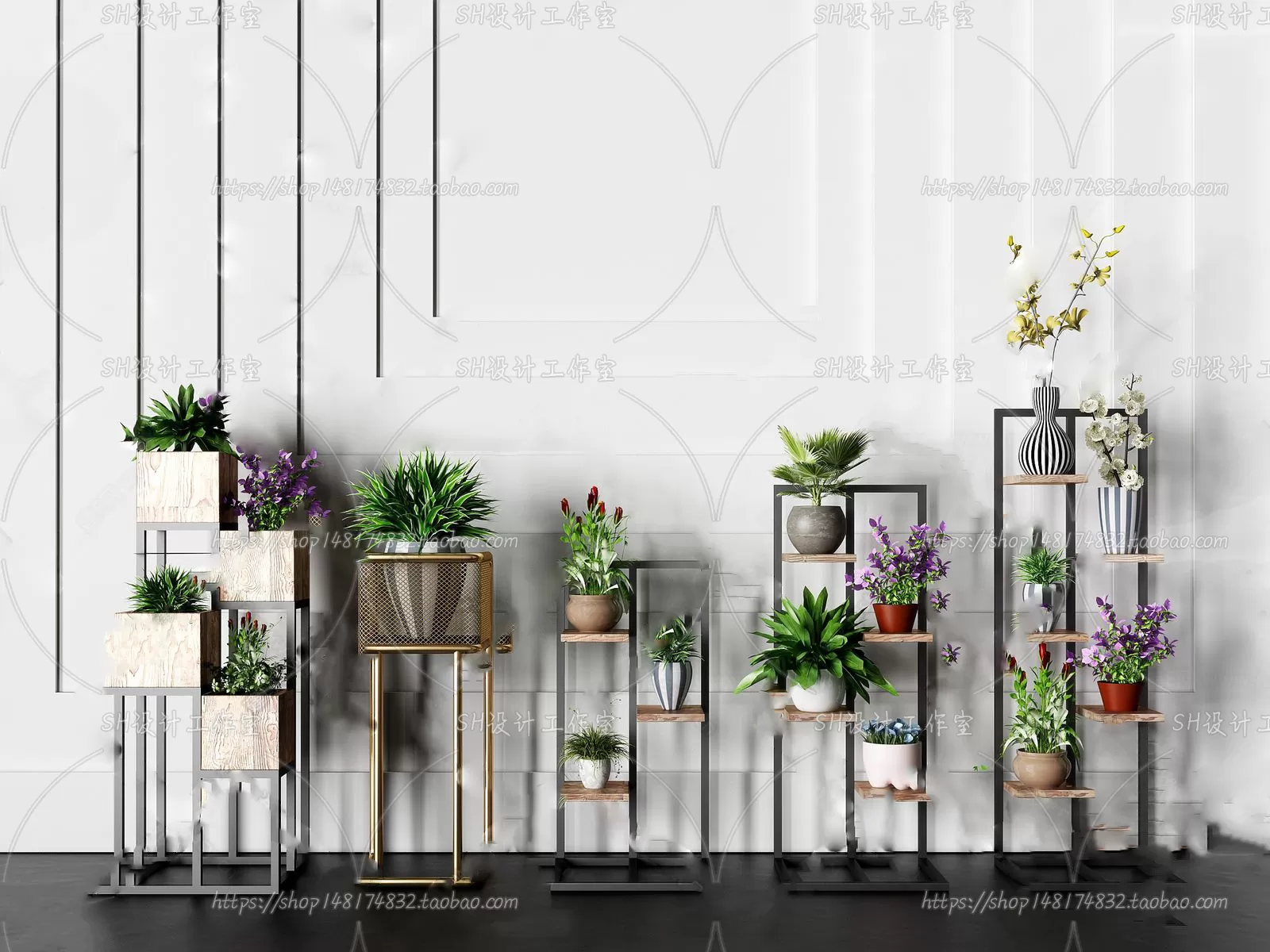 Plants and Flowers – 3Ds Models – 0093