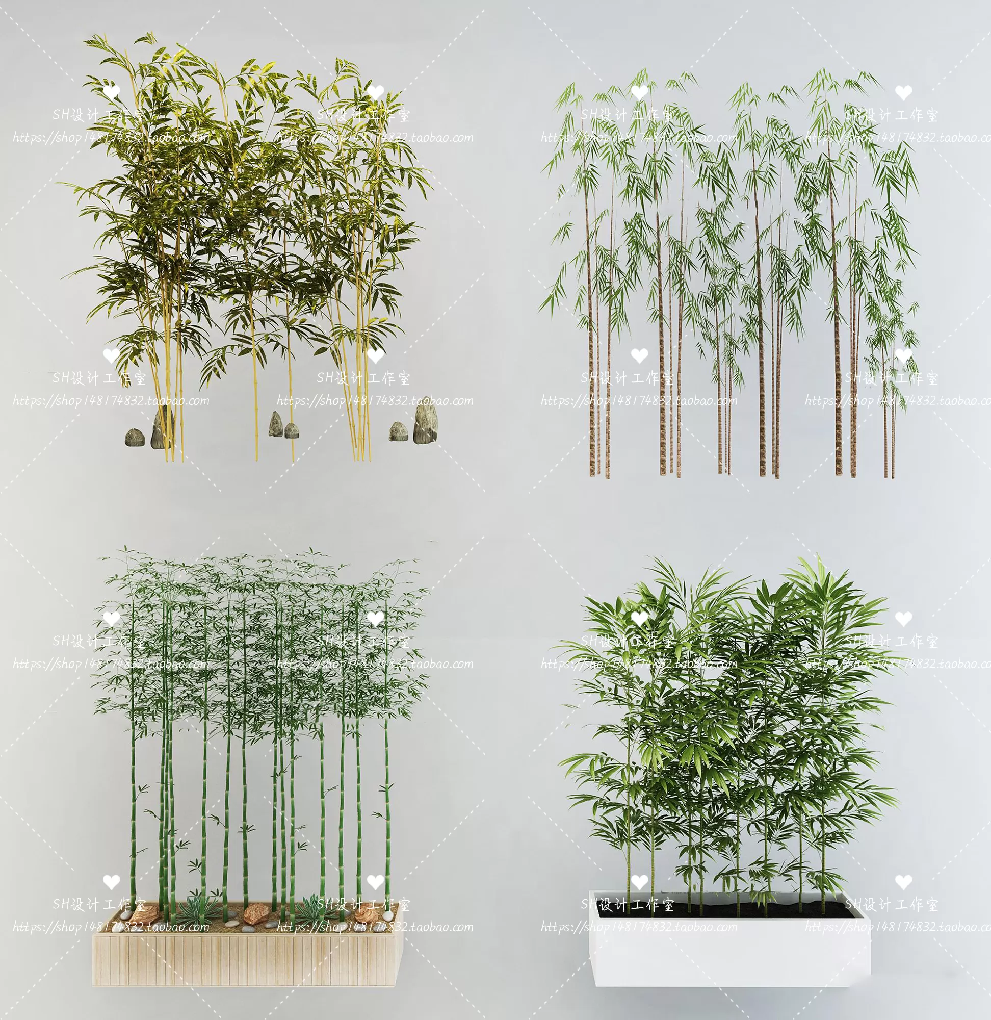 Plants and Flowers – 3Ds Models – 0111