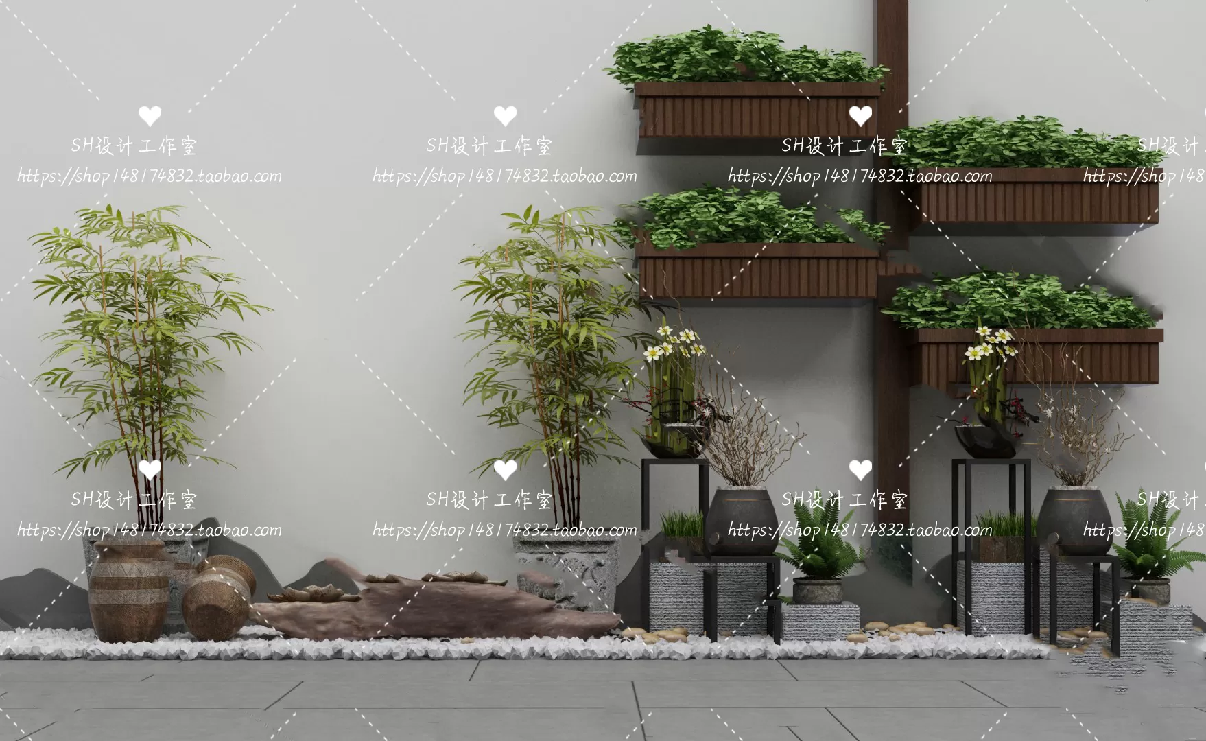 Plants and Flowers – 3Ds Models – 0121