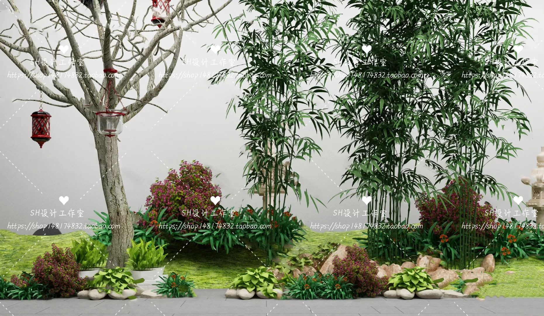 Plants and Flowers – 3Ds Models – 0125