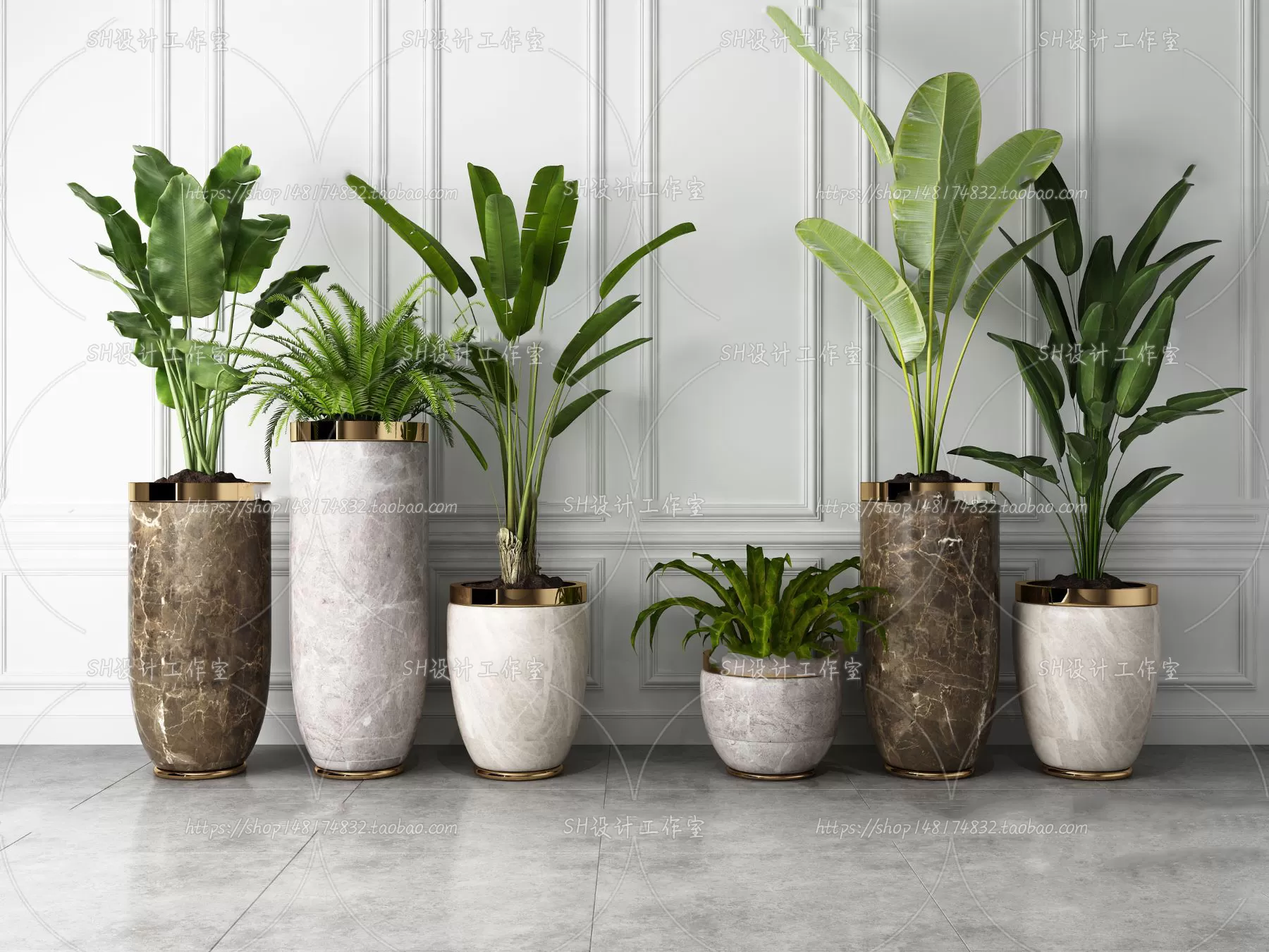 Plants and Flowers – 3Ds Models – 0154