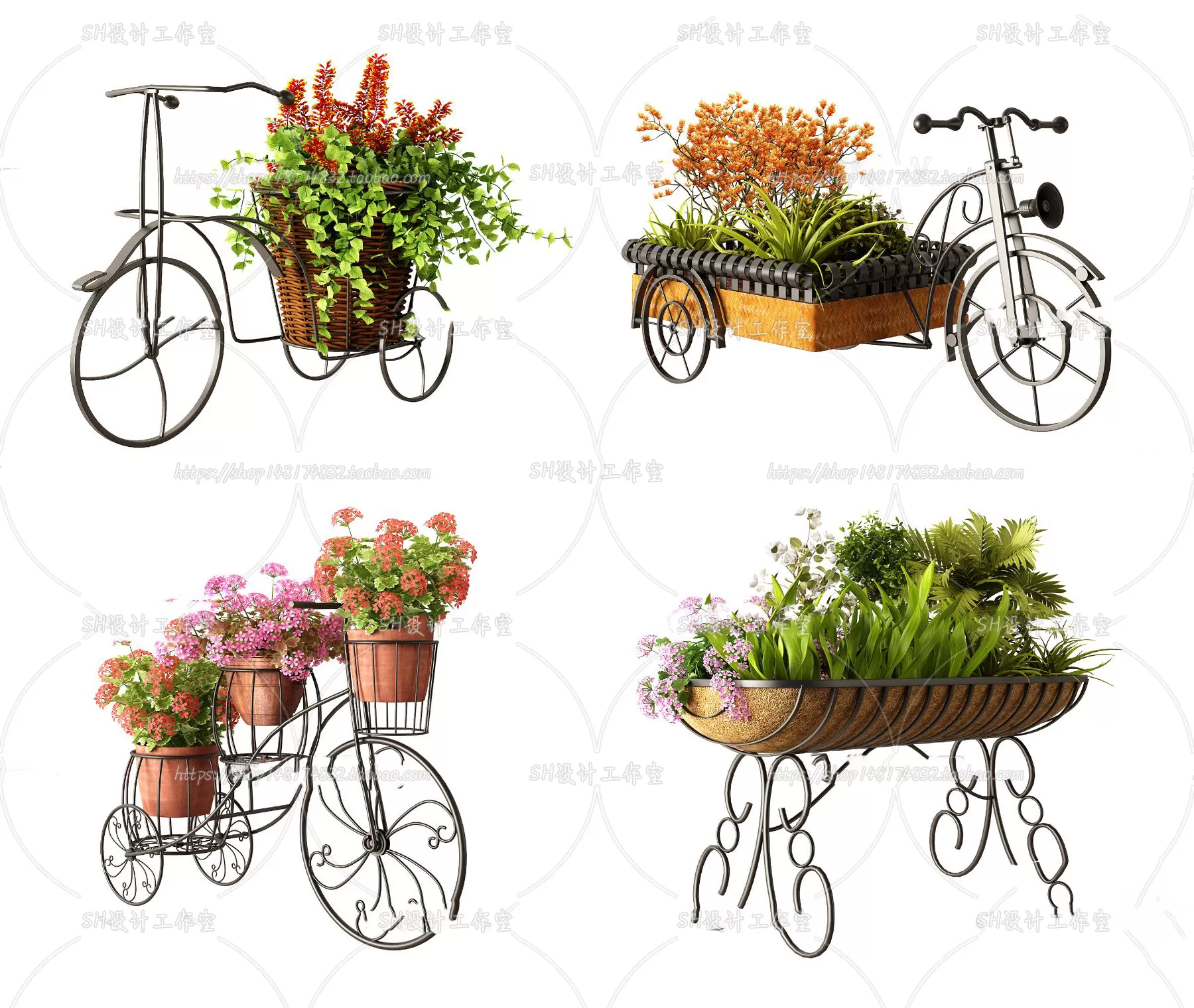 Plants and Flowers – 3Ds Models – 0156