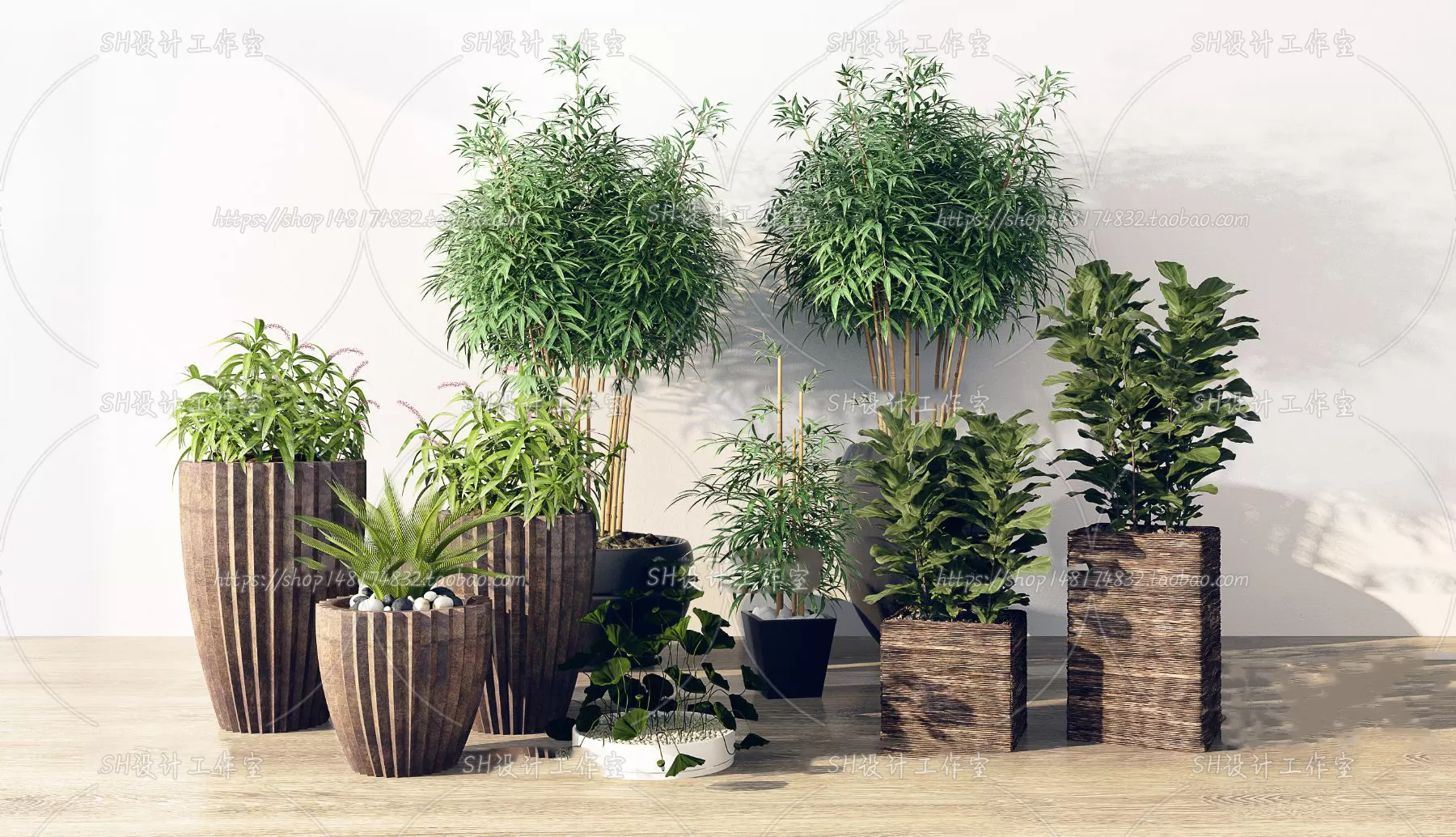 Plants and Flowers – 3Ds Models – 0161