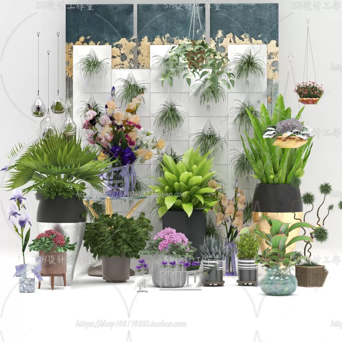 Plants and Flowers – 3Ds Models – 0165