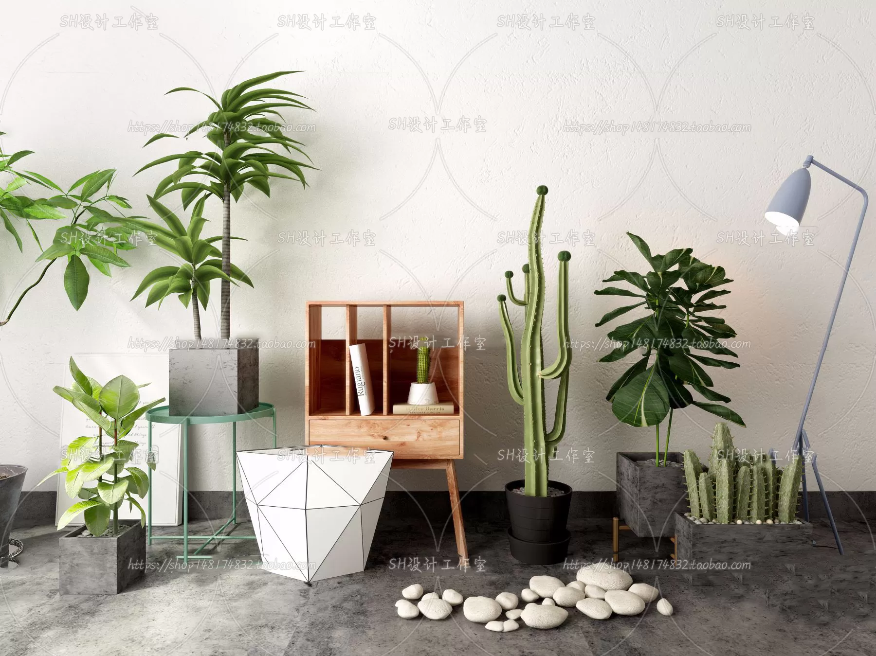 Plants and Flowers – 3Ds Models – 0168