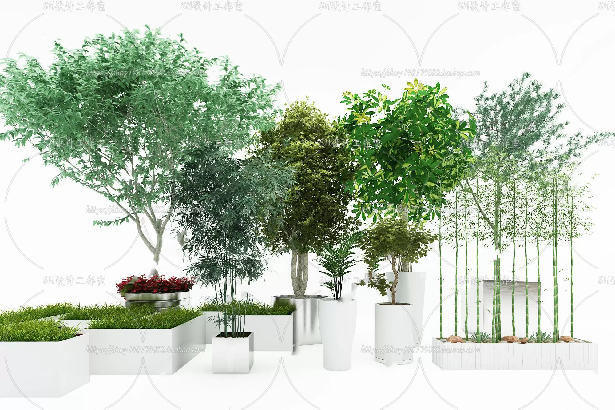 Plants and Flowers – 3Ds Models – 0170