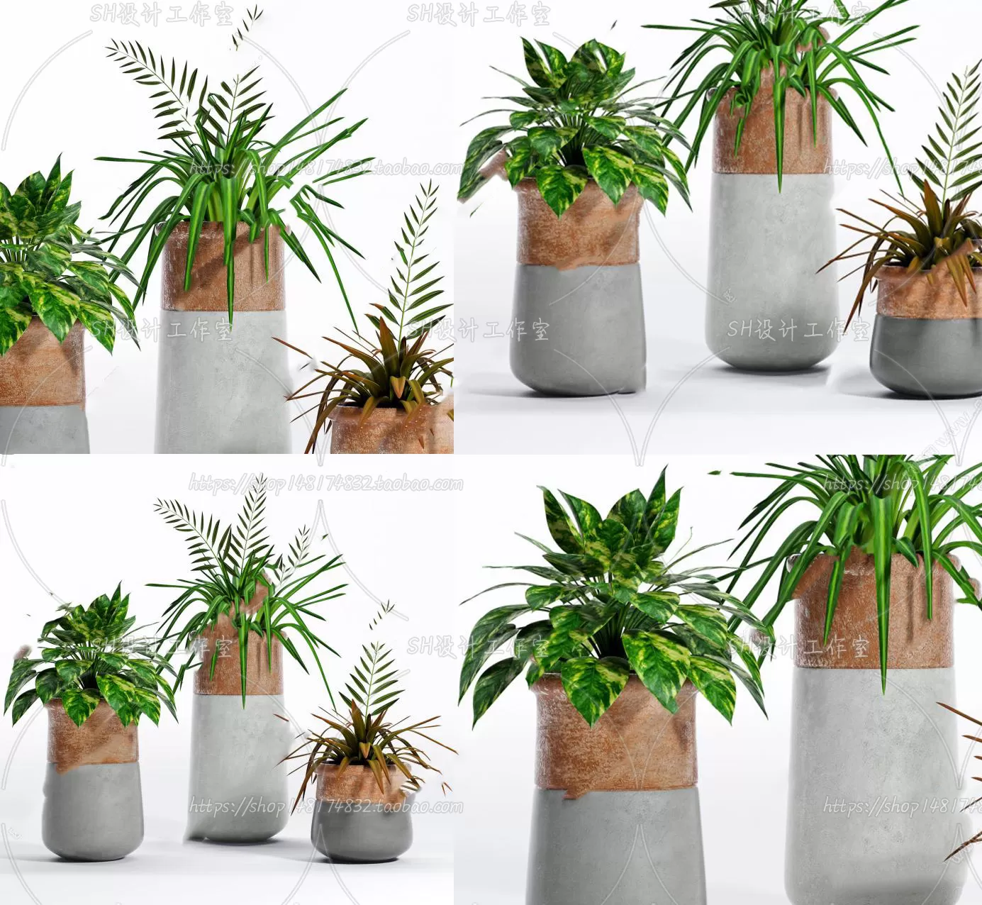 Plants and Flowers – 3Ds Models – 0171