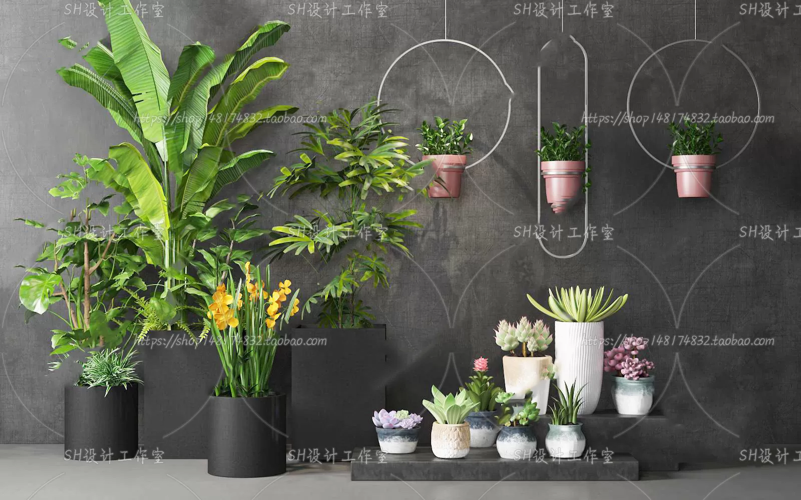 Plants and Flowers – 3Ds Models – 0176