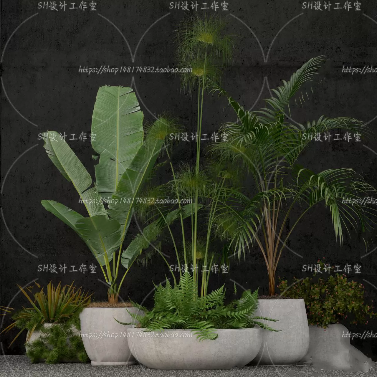 Plants and Flowers – 3Ds Models – 0192