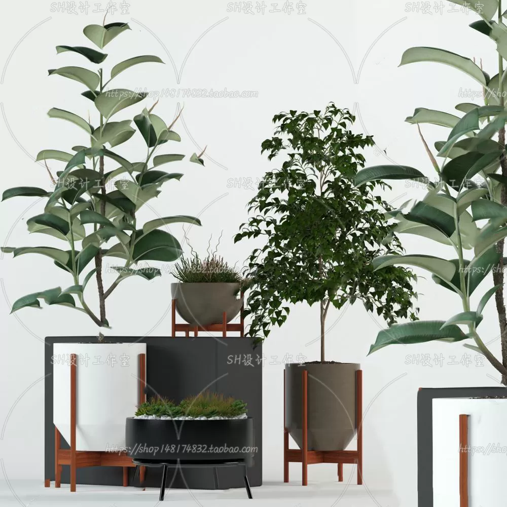 Plants and Flowers – 3Ds Models – 0193