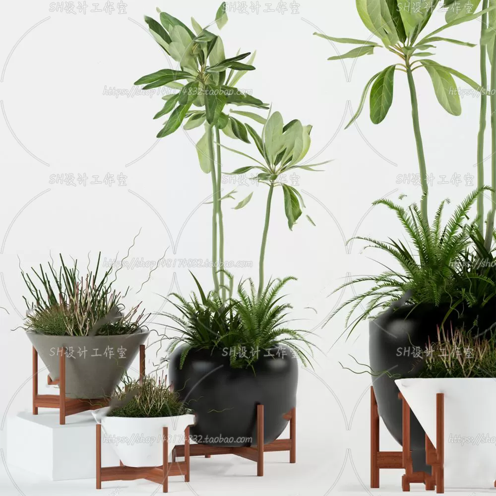 Plants and Flowers – 3Ds Models – 0194