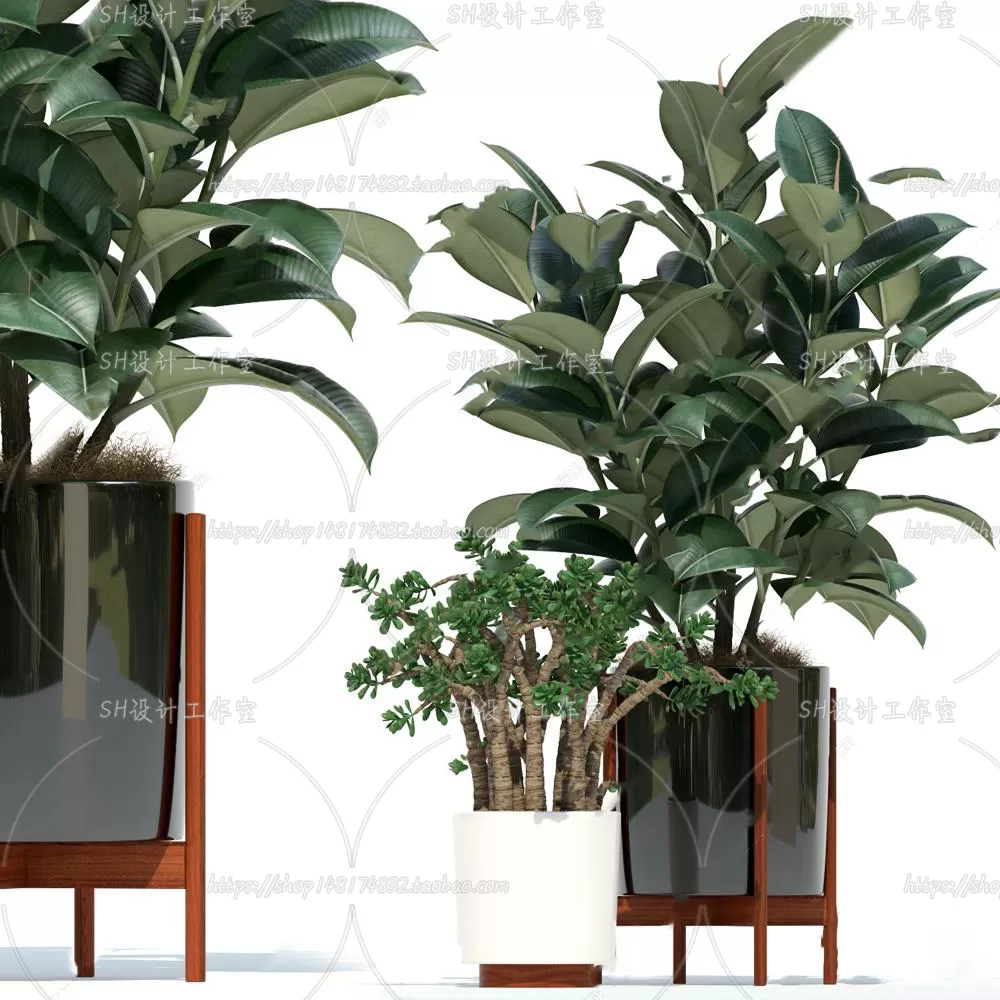 Plants and Flowers – 3Ds Models – 0199