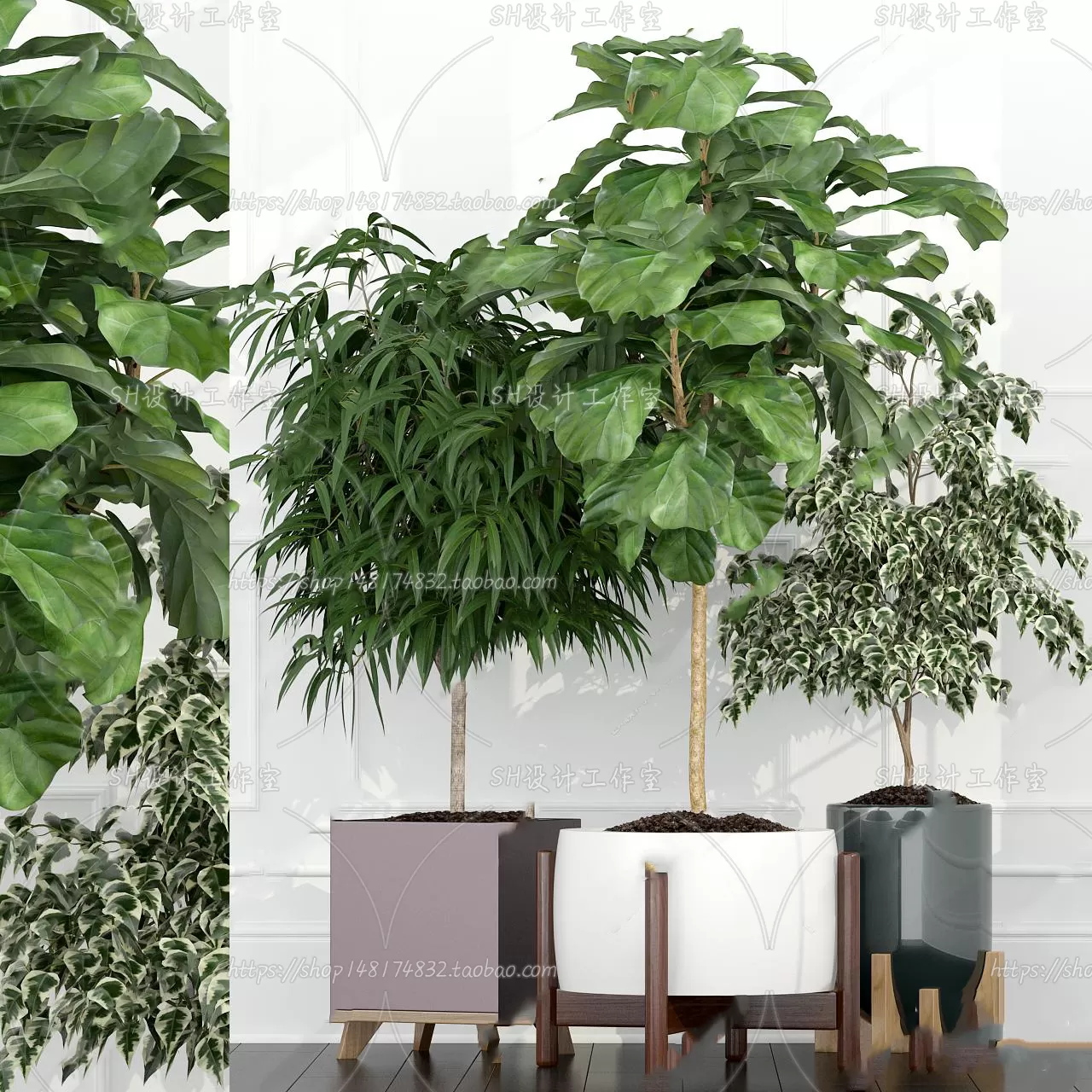 Plants and Flowers – 3Ds Models – 0201