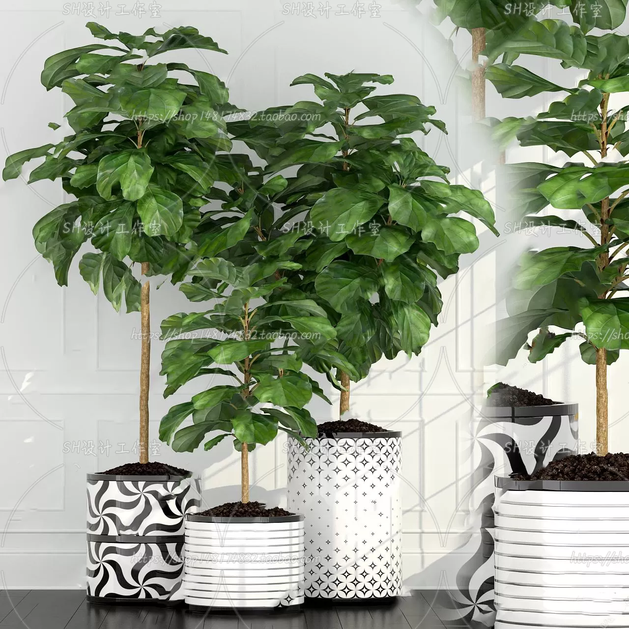 Plants and Flowers – 3Ds Models – 0202