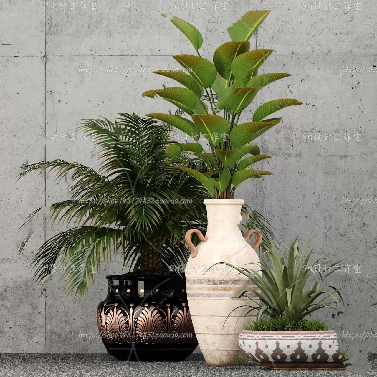 Plants and Flowers – 3Ds Models – 0205