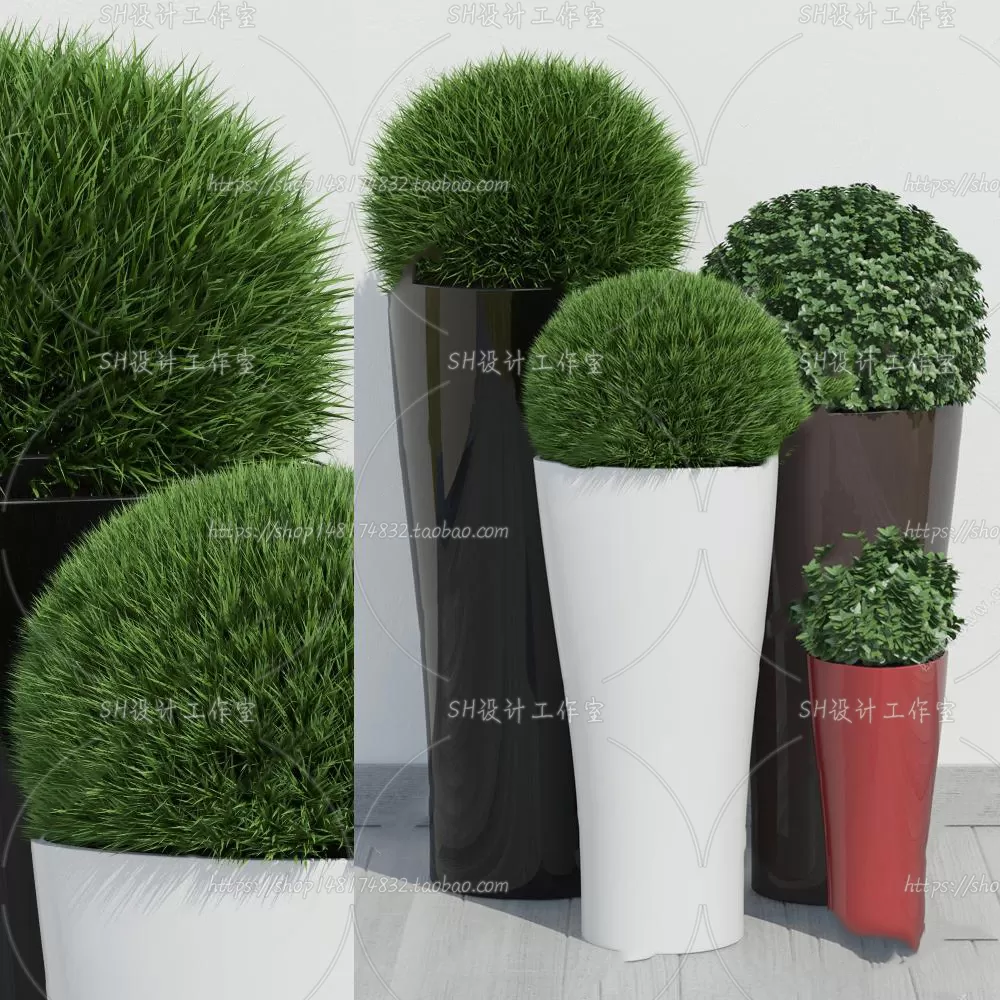 Plants and Flowers – 3Ds Models – 0215