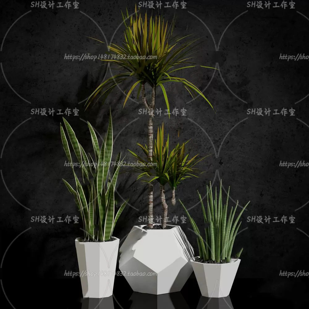 Plants and Flowers – 3Ds Models – 0217