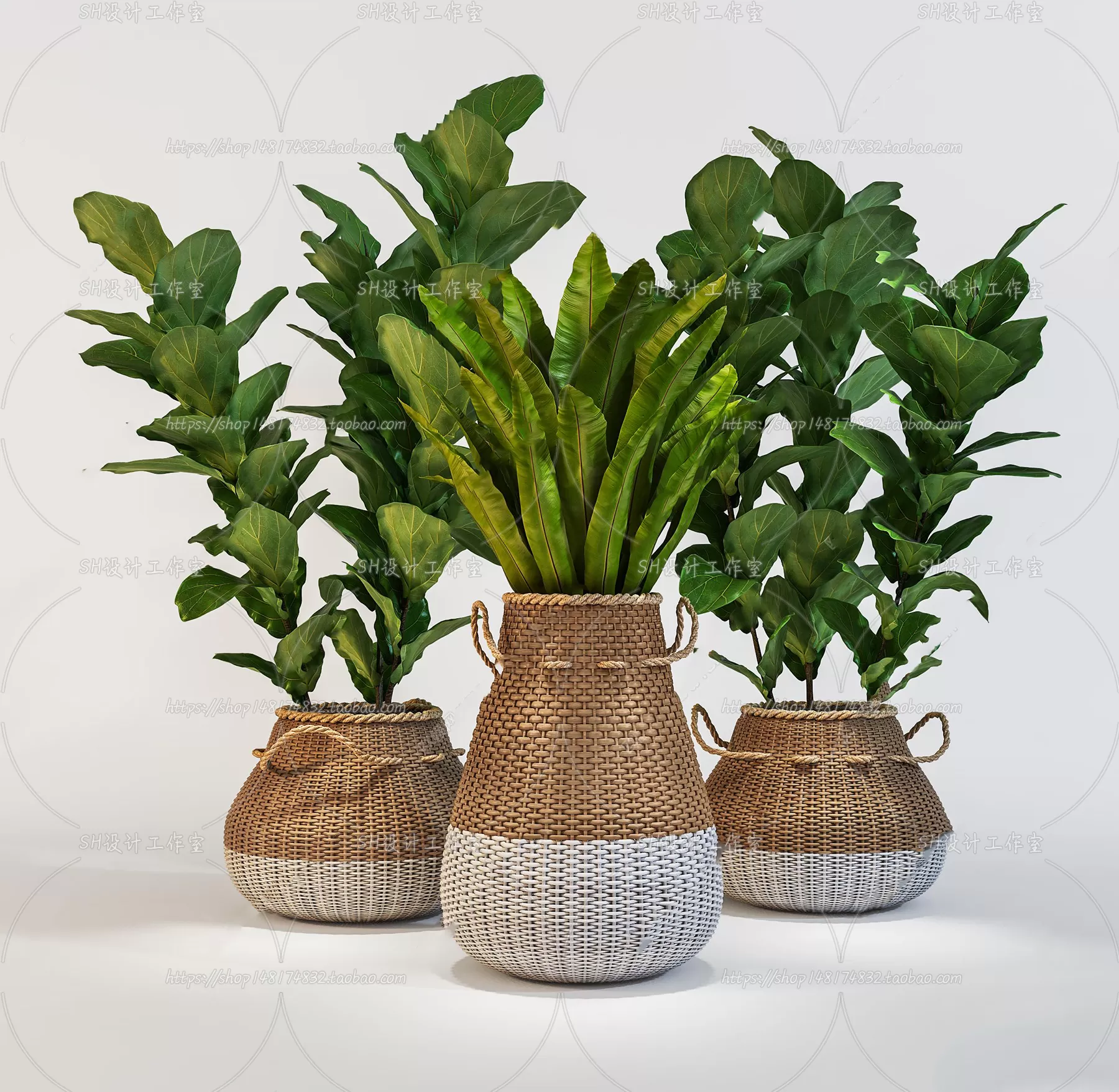 Plants and Flowers – 3Ds Models – 0220