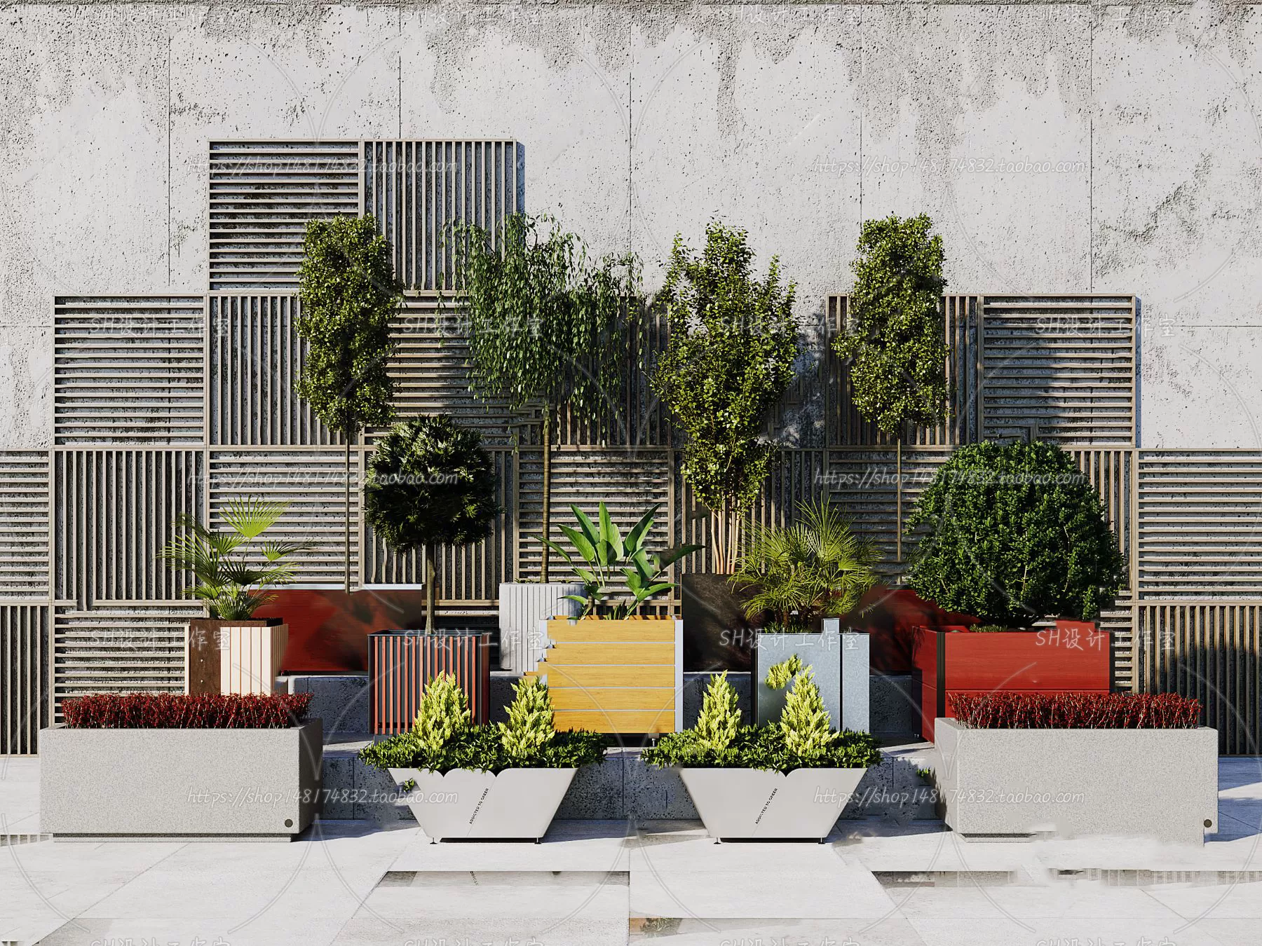 Plants and Flowers – 3Ds Models – 0225